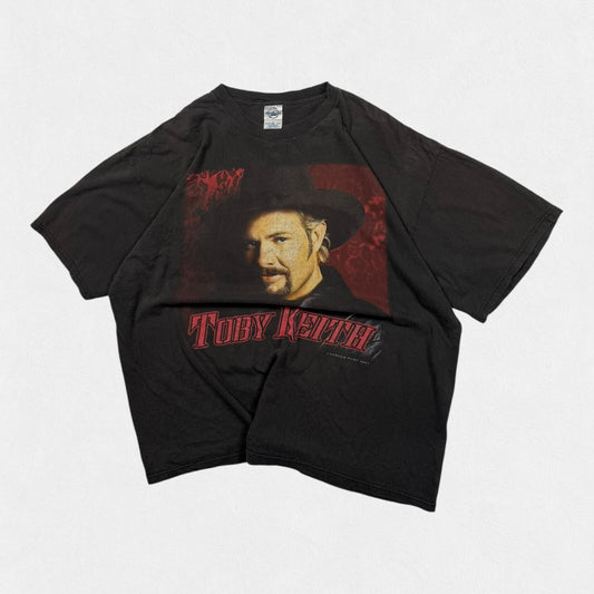 Vintage Toby Keith 2001 Country music graphic tee (XXL)