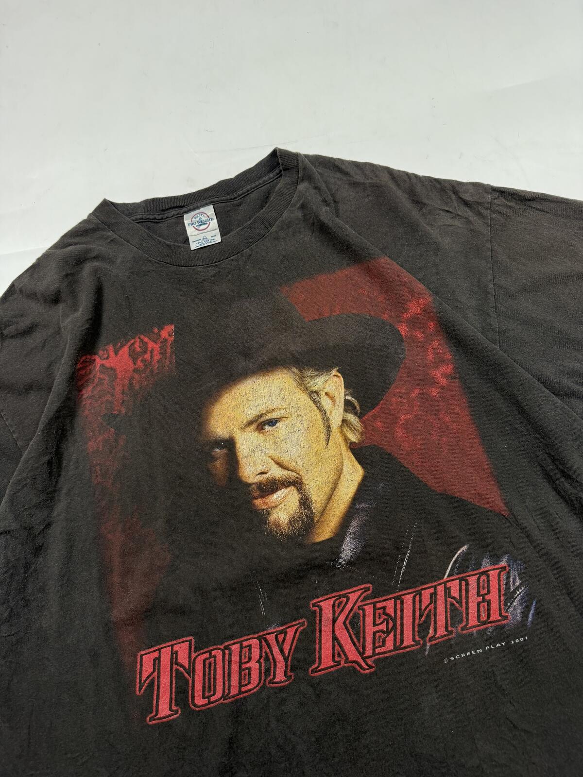 Vintage Toby Keith 2001 Country music graphic tee (XXL)