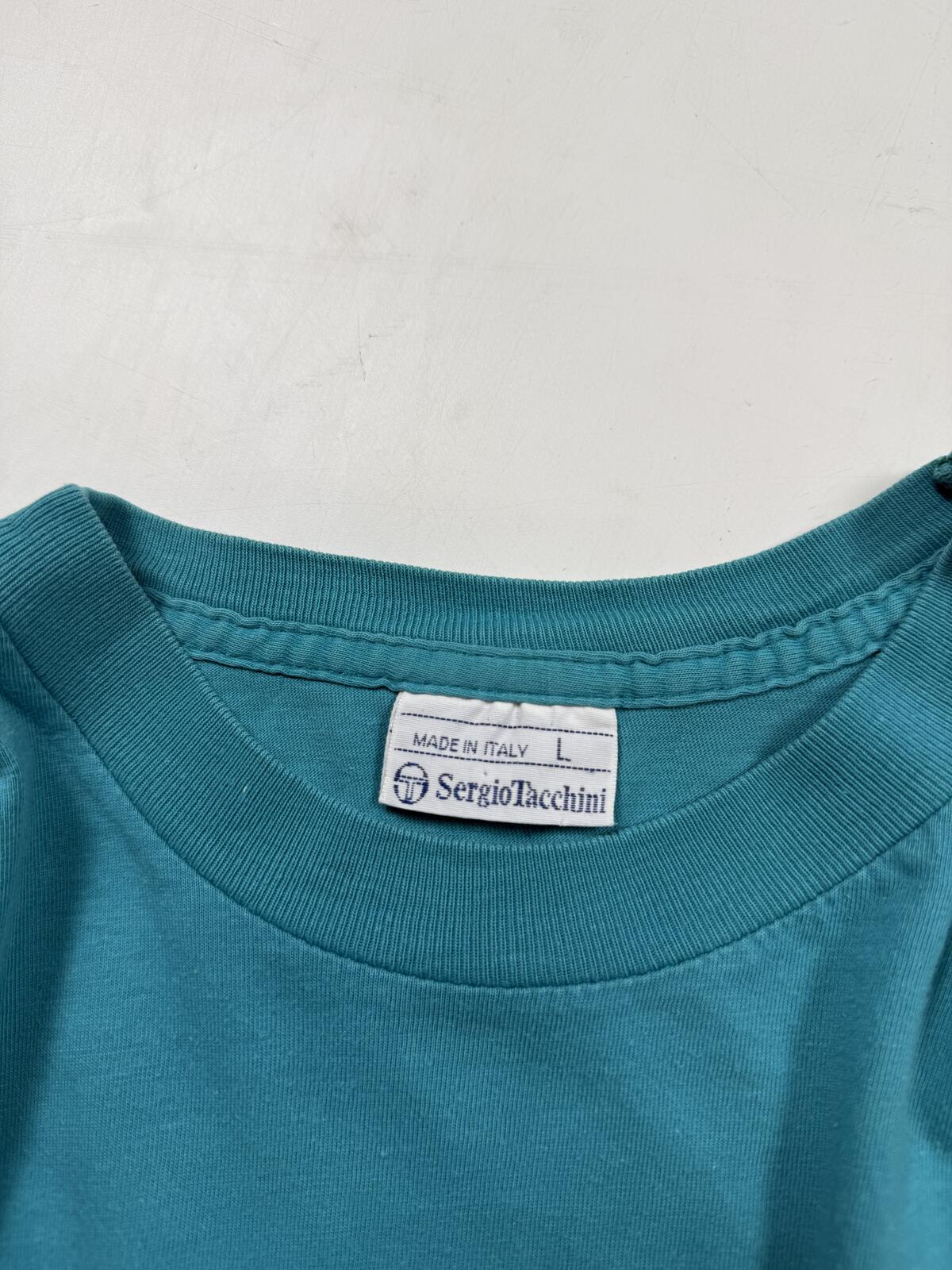 Vintage 90s Sergio Tacchini graphic tee (L)