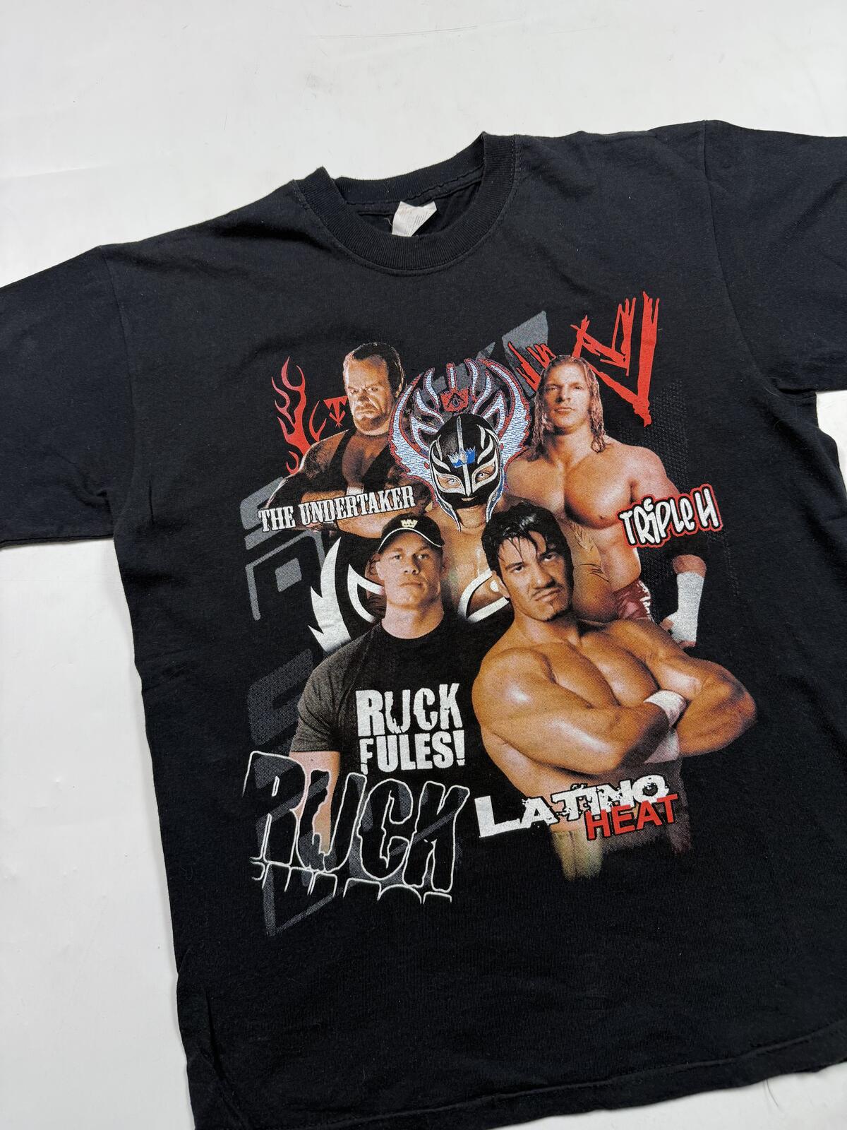 Vintage WWE raw wrestling graphic tee (XS)