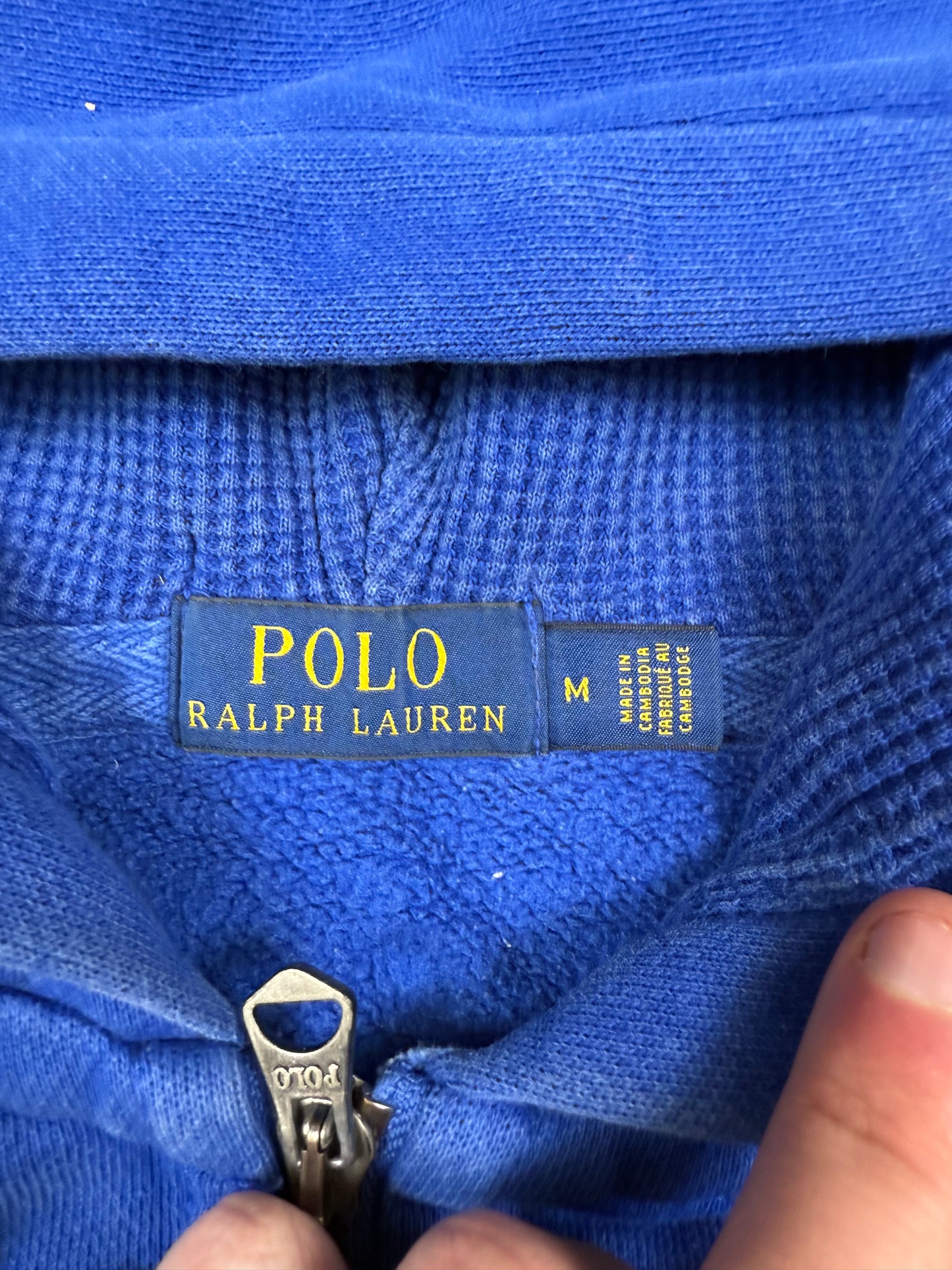 Polo Ralph Lauren zip up hoodie (M)