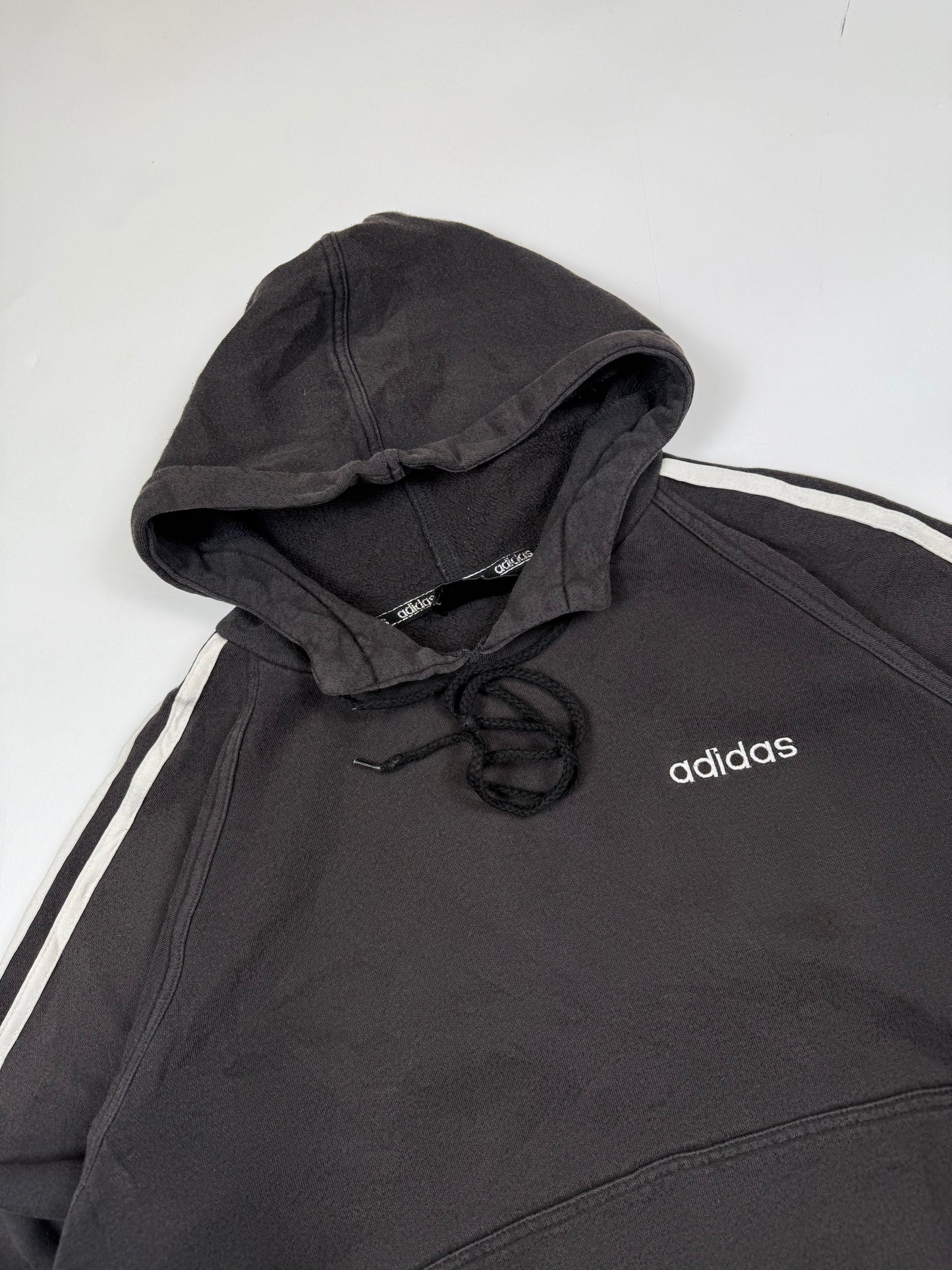 Vintage 90s Adidas small logo hoodie (M)