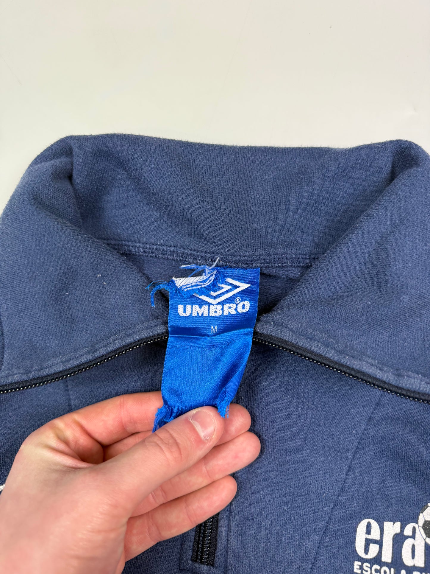 Vintage 90s Umbro quarter zip sweatshirt (M)