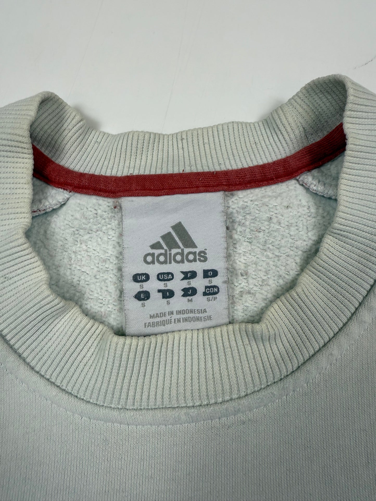 Vintage Adidas spell out sweatshirt (S)