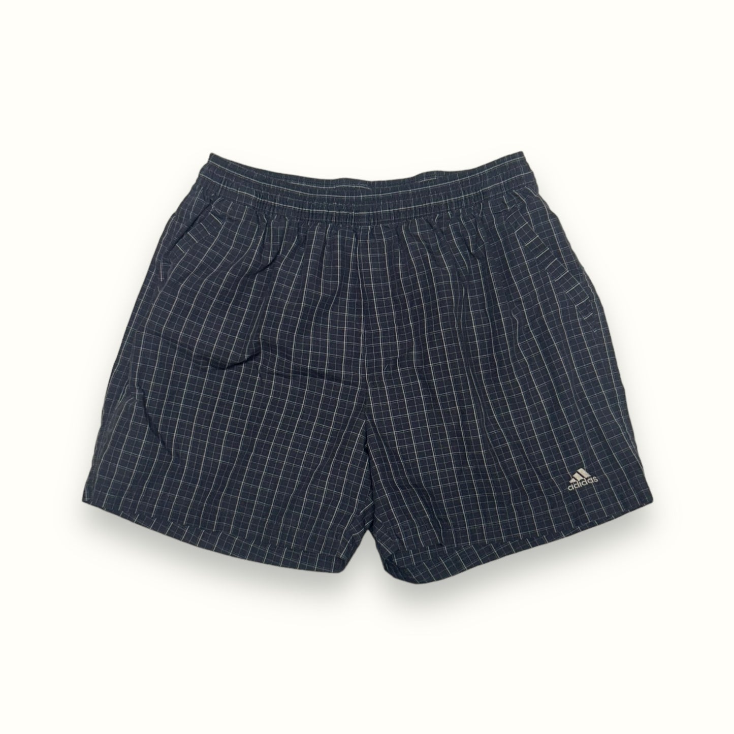 Vintage Adidas check shorts (L)
