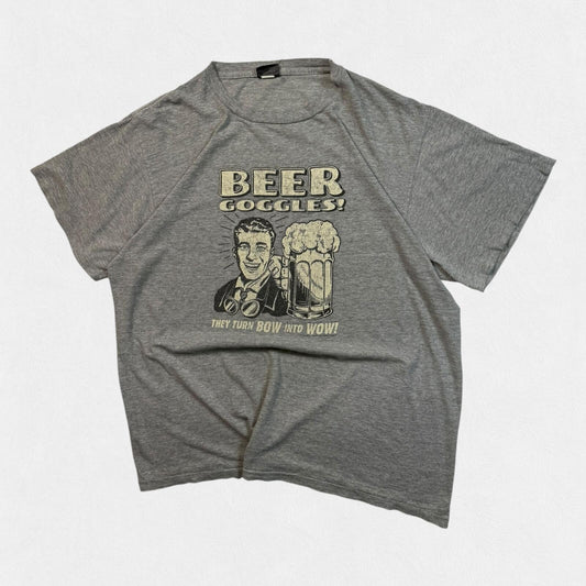 Vintage 90s Beer Goggles single stitch graphic tee (XL)