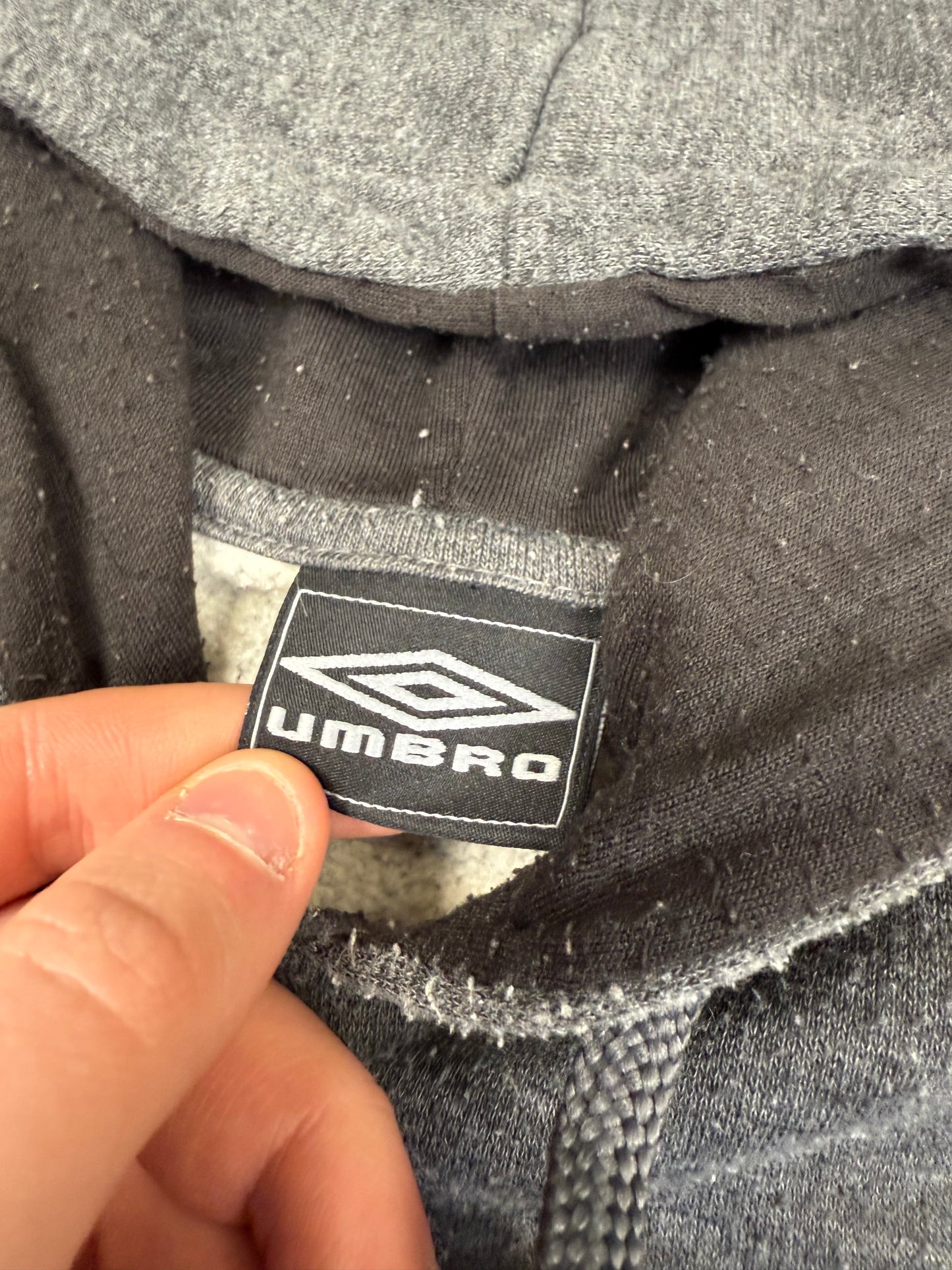 Vintage Umbro centre logo hoodie (XL)