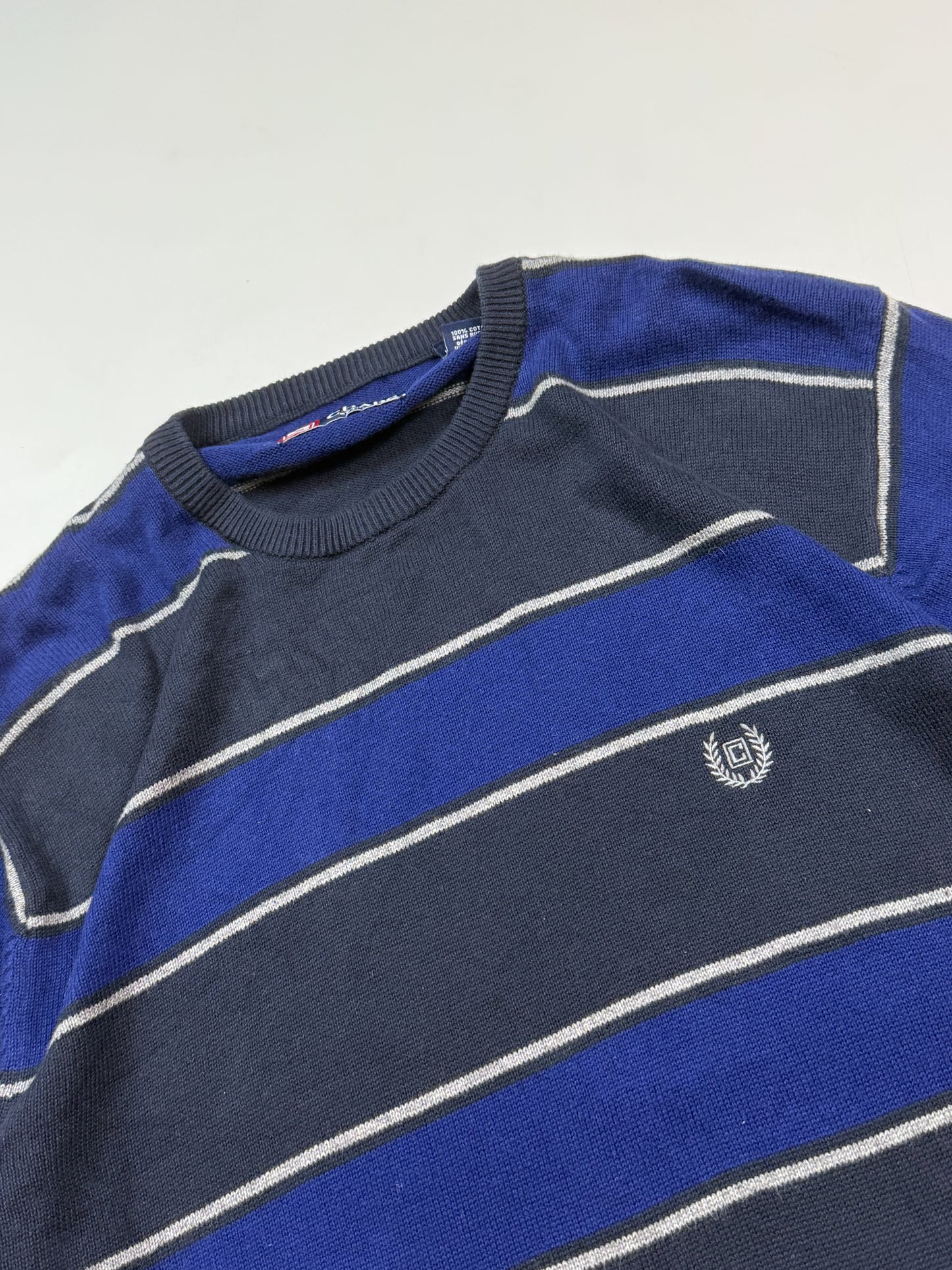 Vintage Chaps striped knit sweater (L)