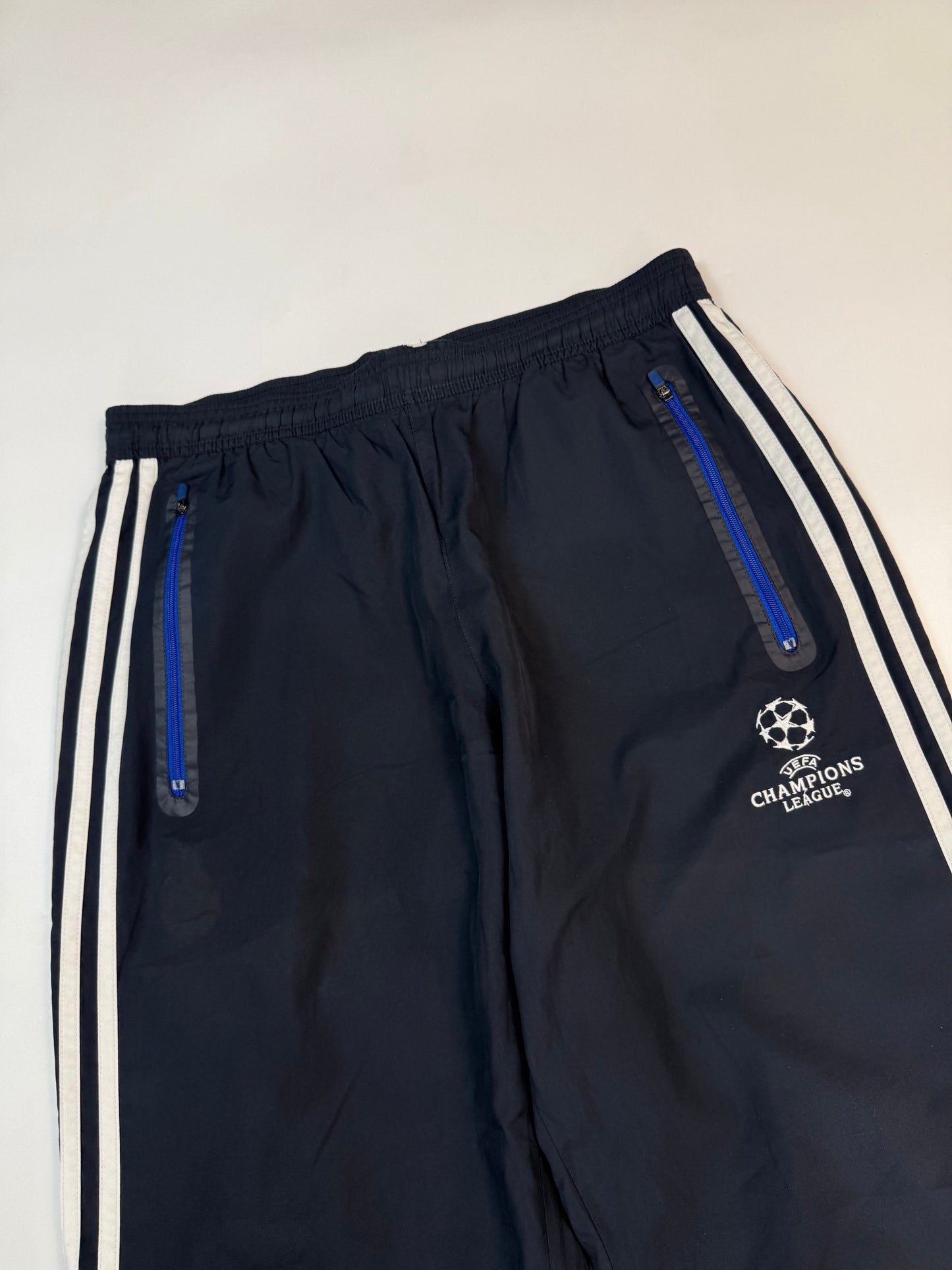 Vintage Adidas Champions league baggy track pants (M)