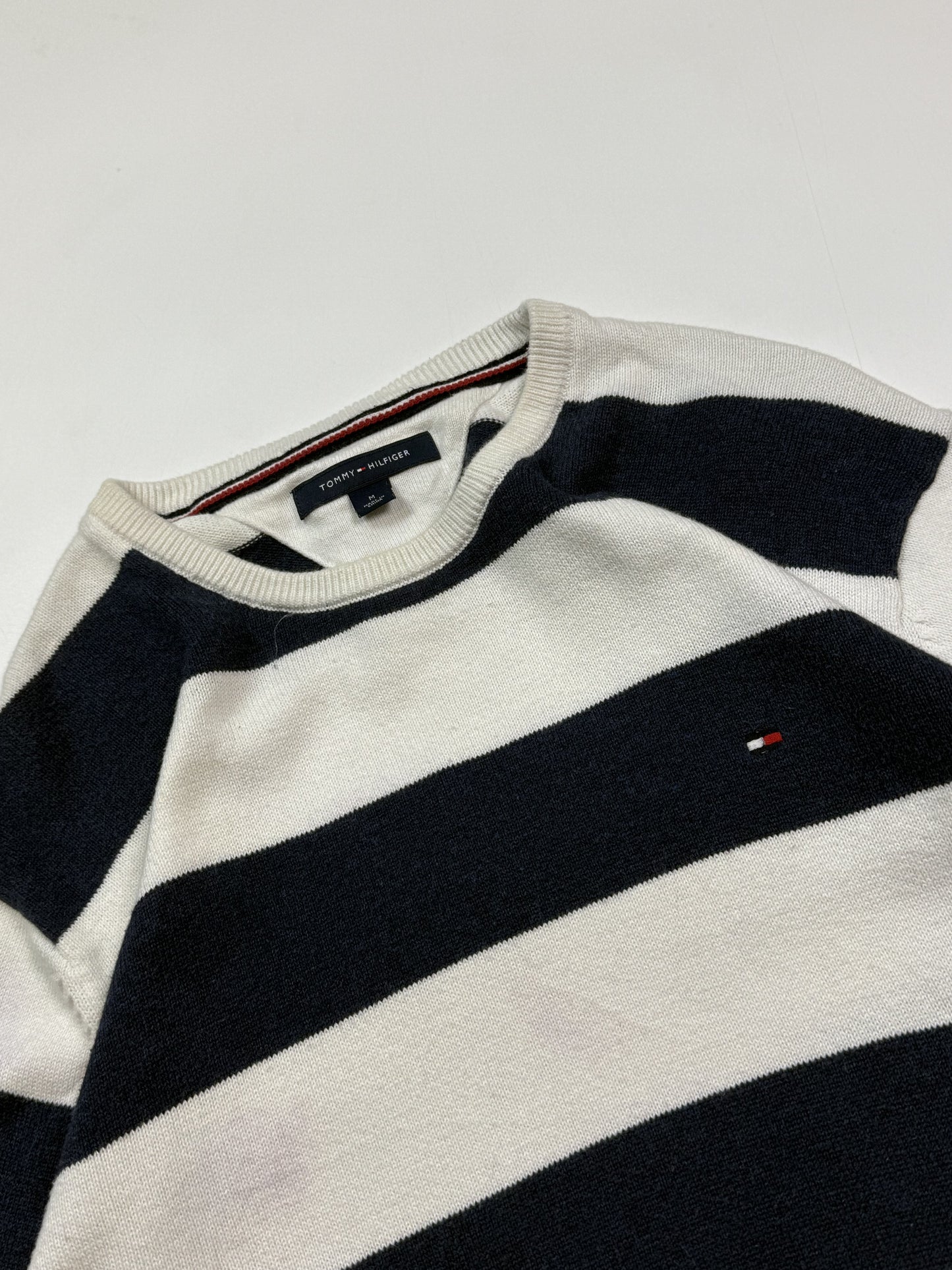 Tommy Hilfiger striped knit sweater (M)