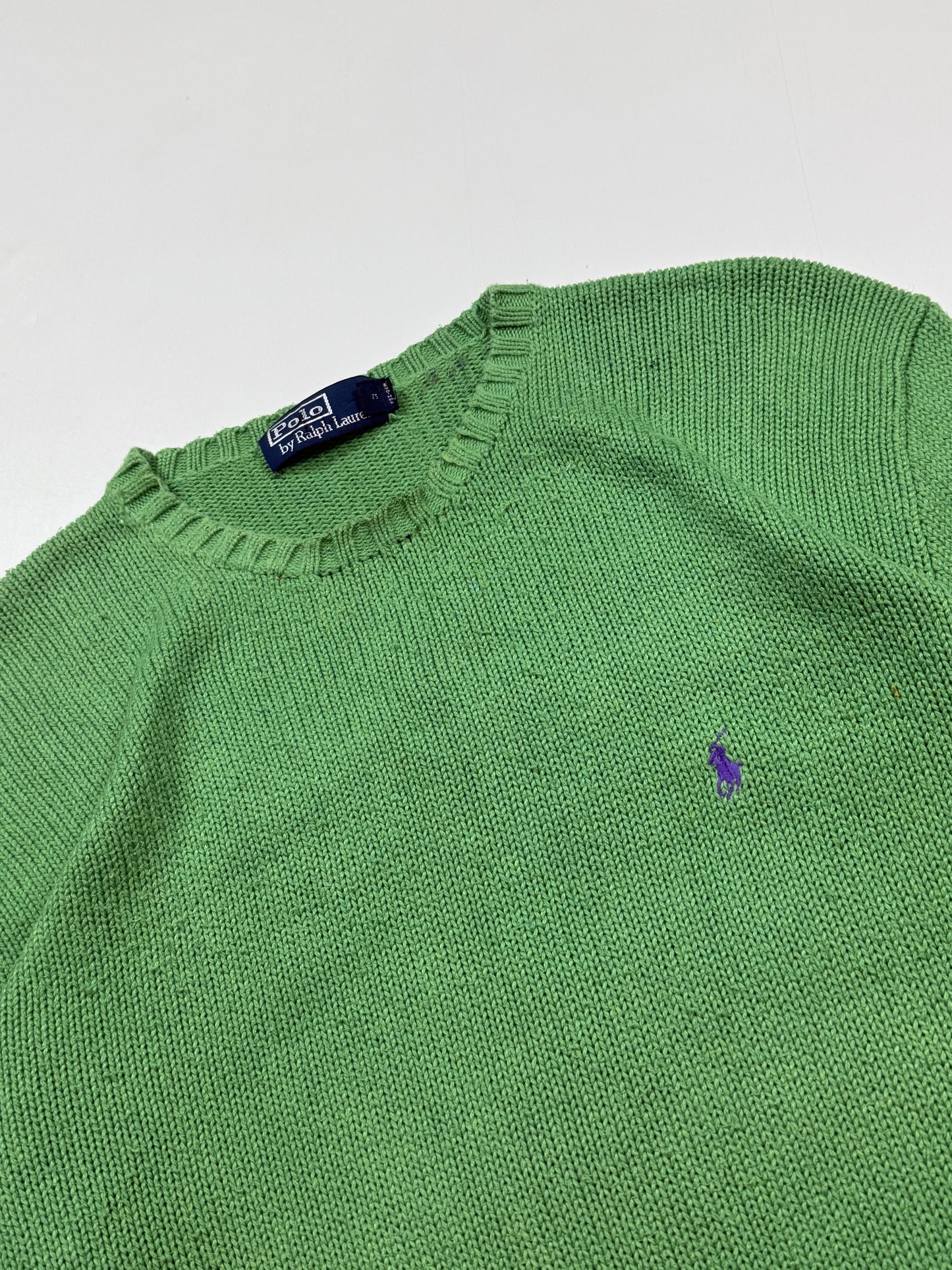 Vintage 90s Polo Ralph Lauren knit sweater (L)