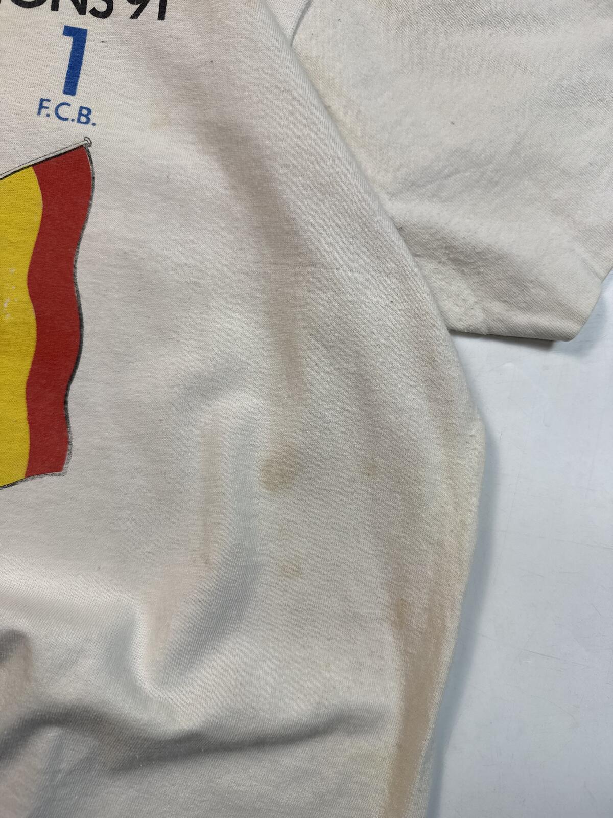 Vintage 90s Manchester United football graphic tee (XL)
