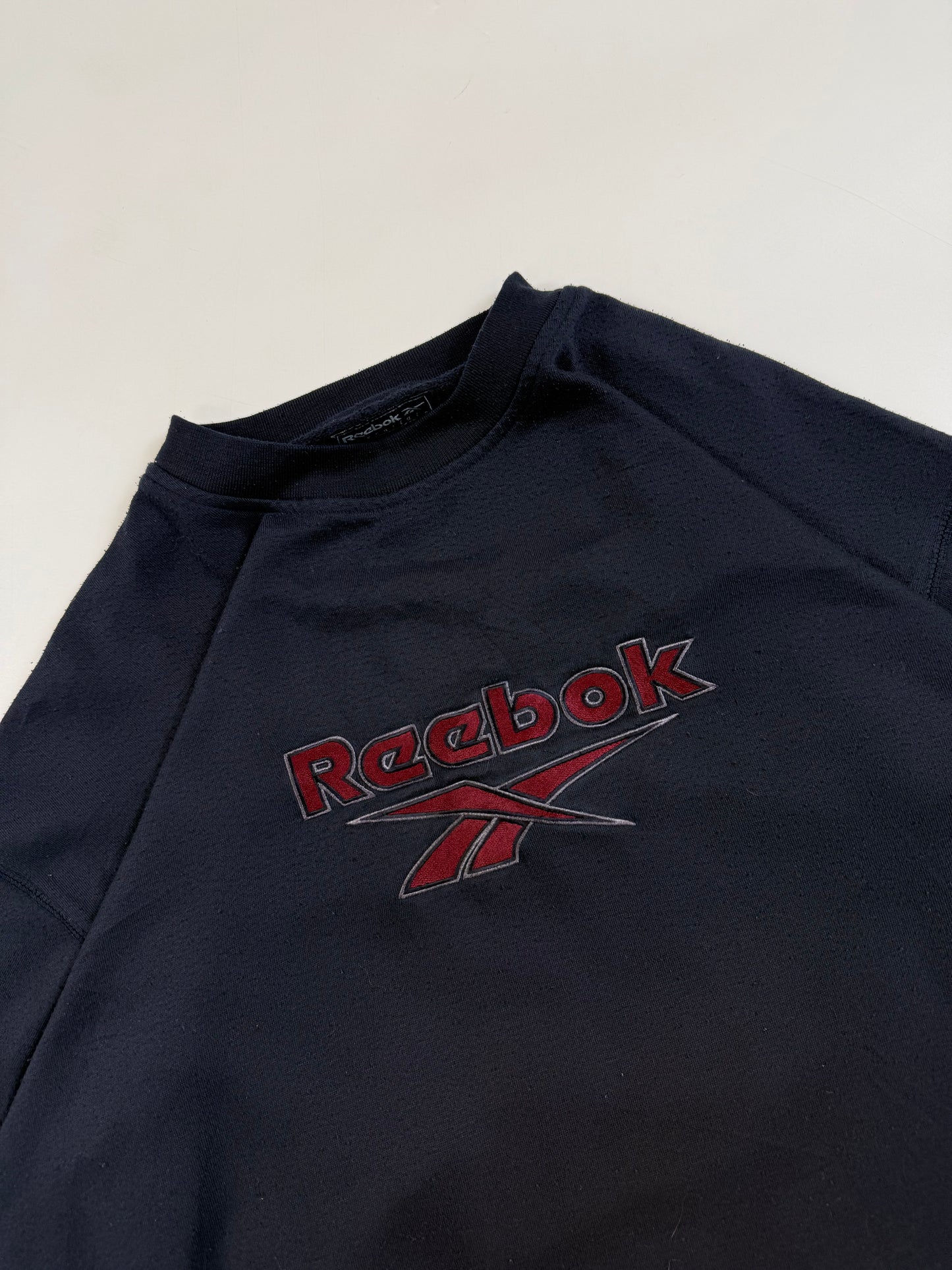 Vintage Reebok spell out sweatshirt (L)
