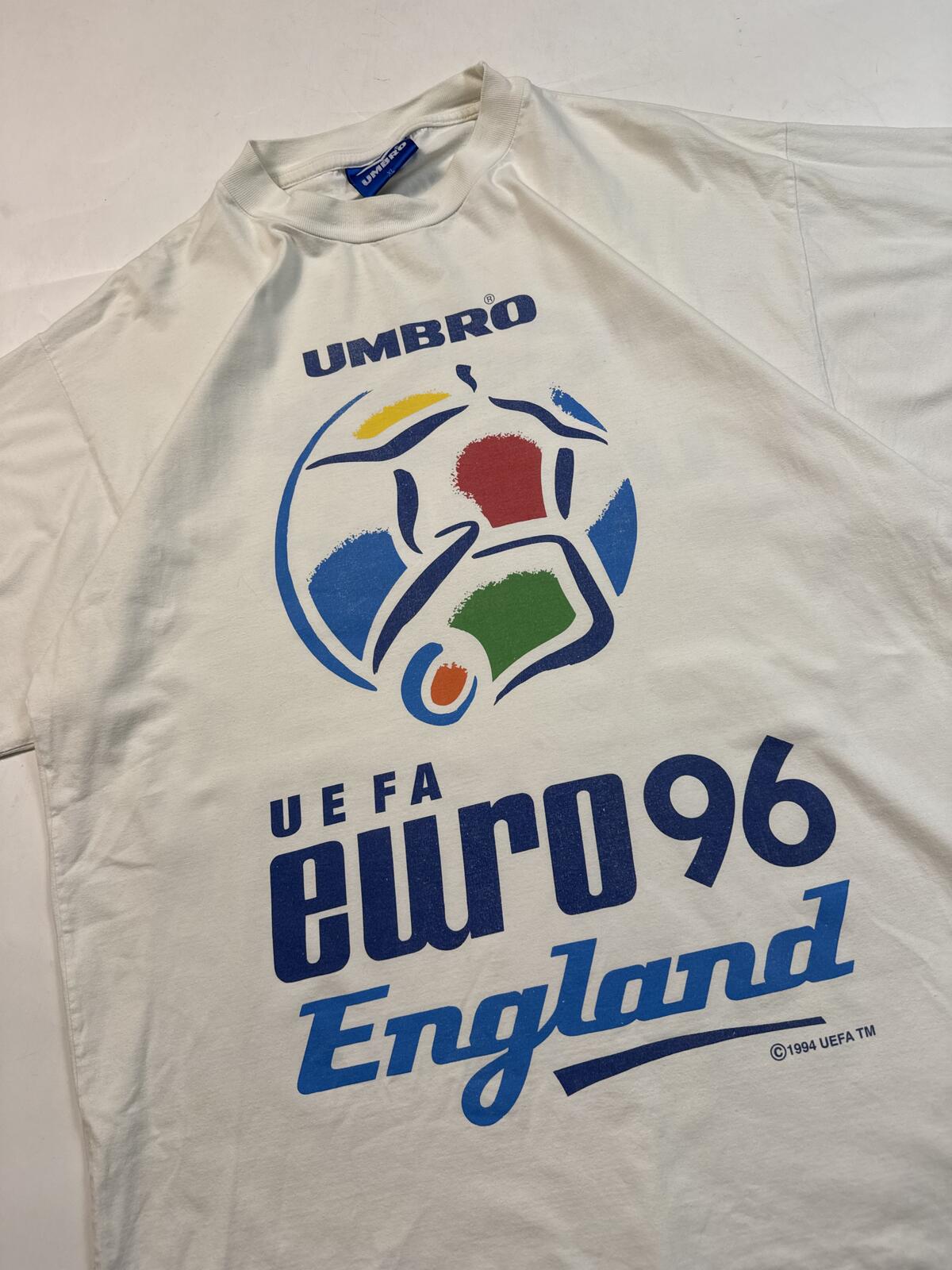 Vintage Umbro Euro 1996 England graphic tee (XL)