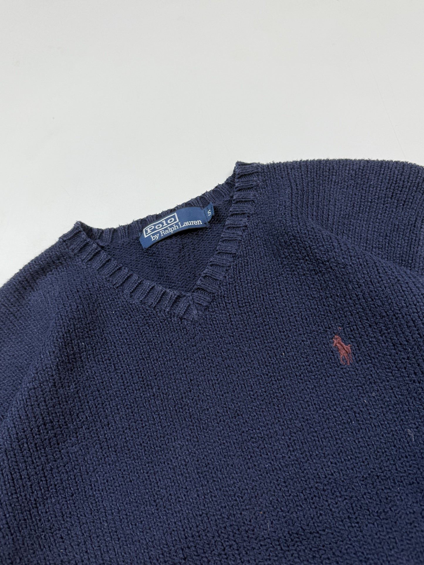 Vintage 90s Polo Ralph Lauren knit sweater (S)
