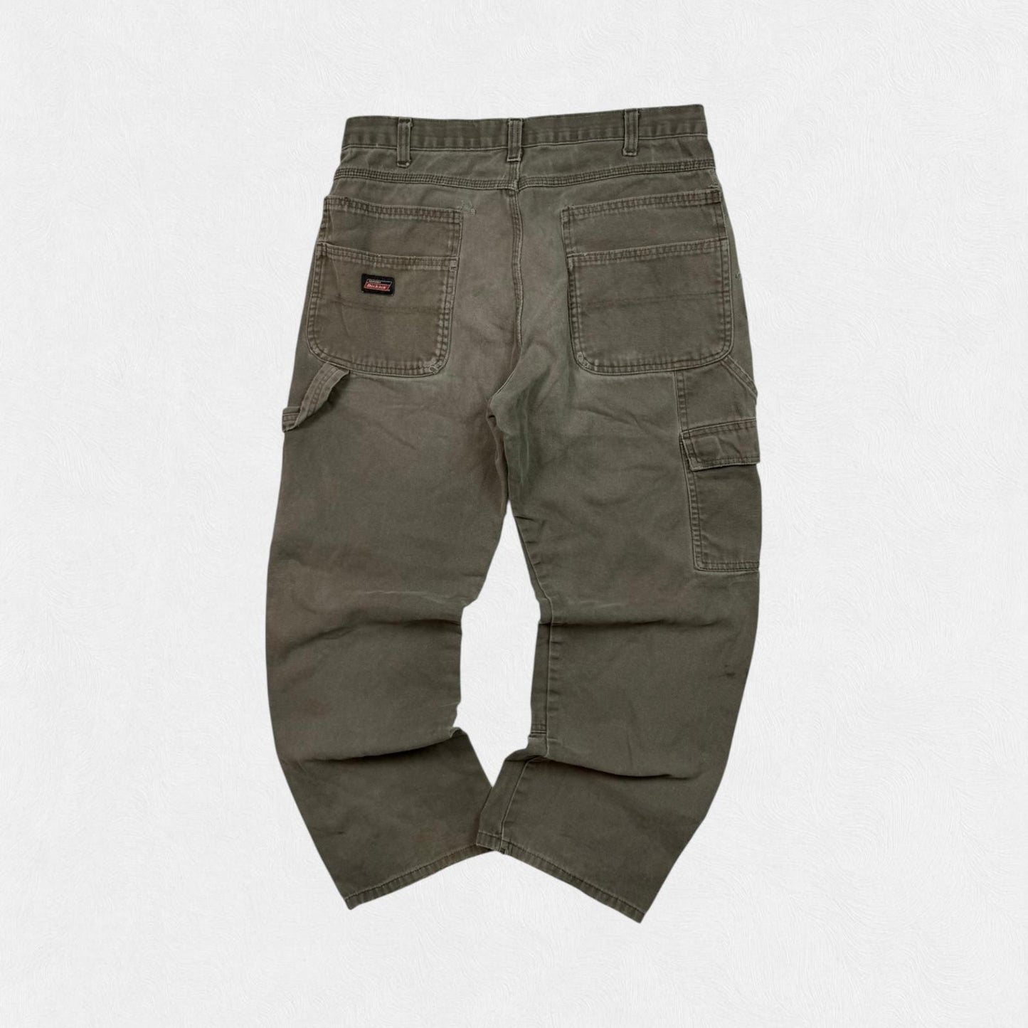 Vintage Dickies baggy double knee carpenter pants (W34)