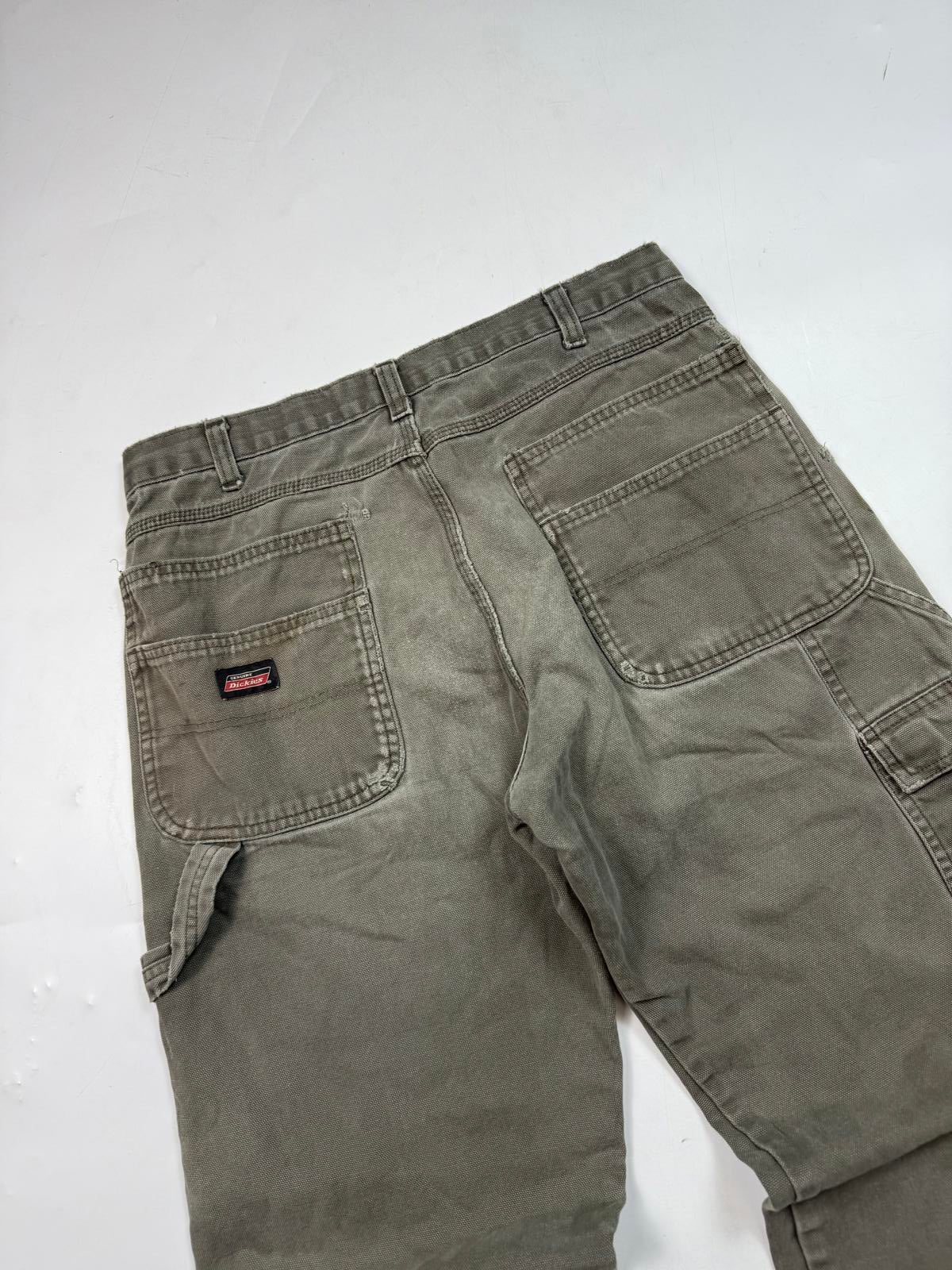 Vintage Dickies baggy double knee carpenter pants (W34)