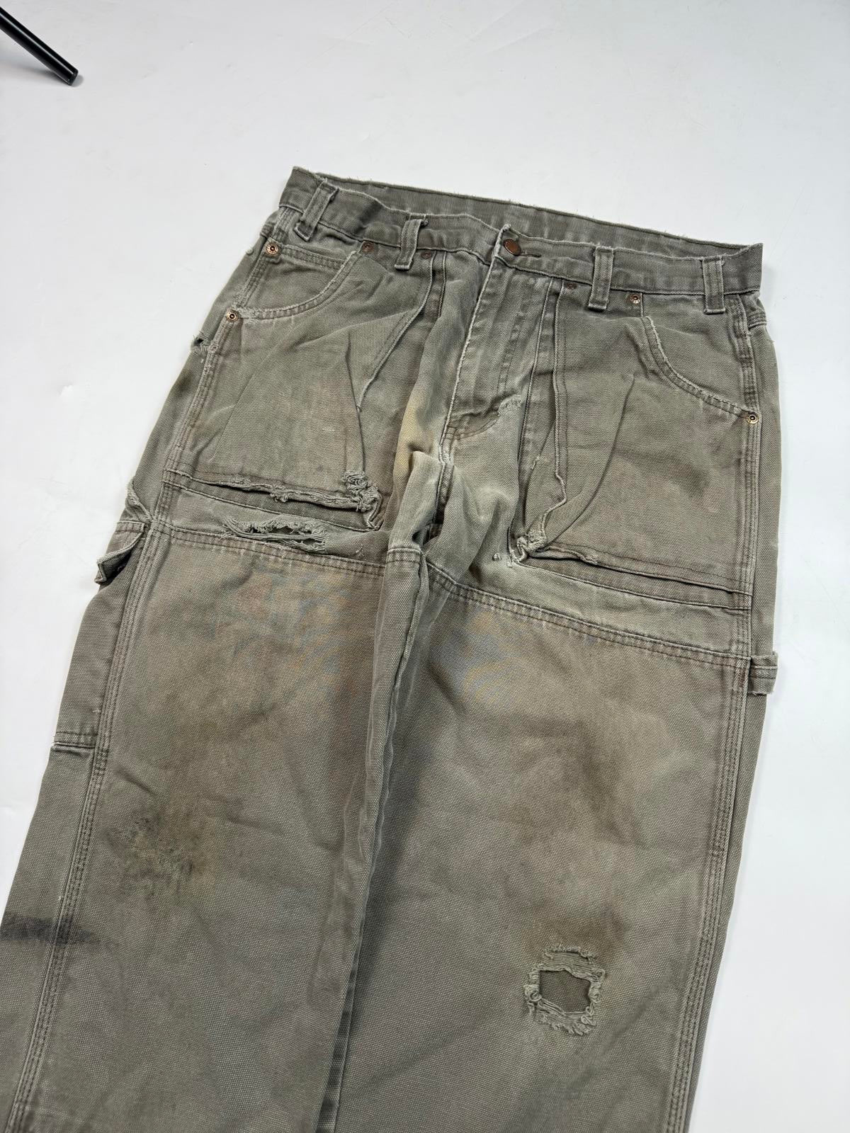 Vintage Dickies baggy double knee carpenter pants (W34)