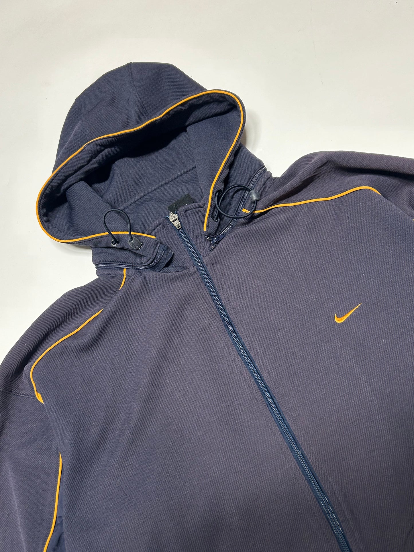 Vintage 90s Nike zip up hoodie (XXL)