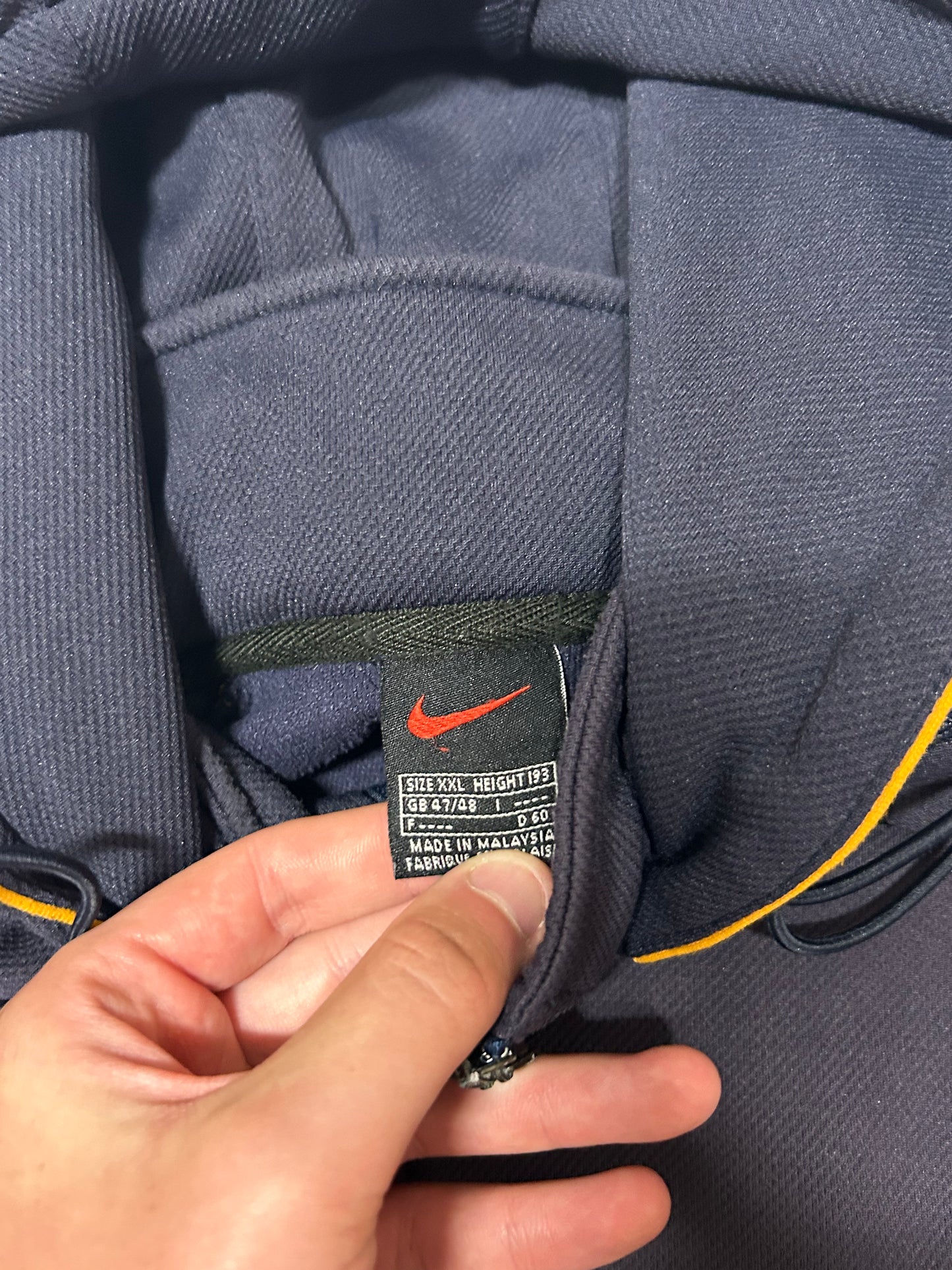 Vintage 90s Nike zip up hoodie (XXL)