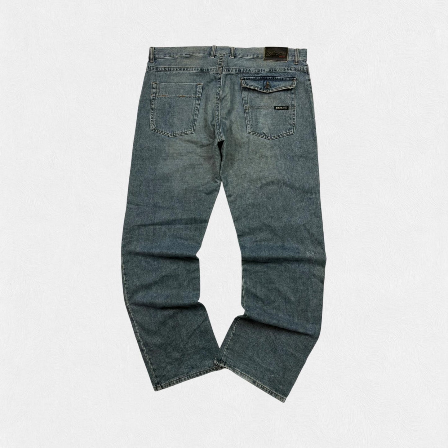Vintage Schott NYC baggy hip hop jeans (W40)