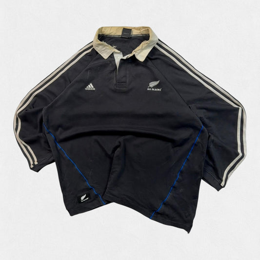 Vintage New Zealand all blacks 2006/07 Adidas rugby shirt (XXL)