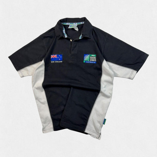 Vintage New Zealand 2003 world cup rugby union shirt (S)