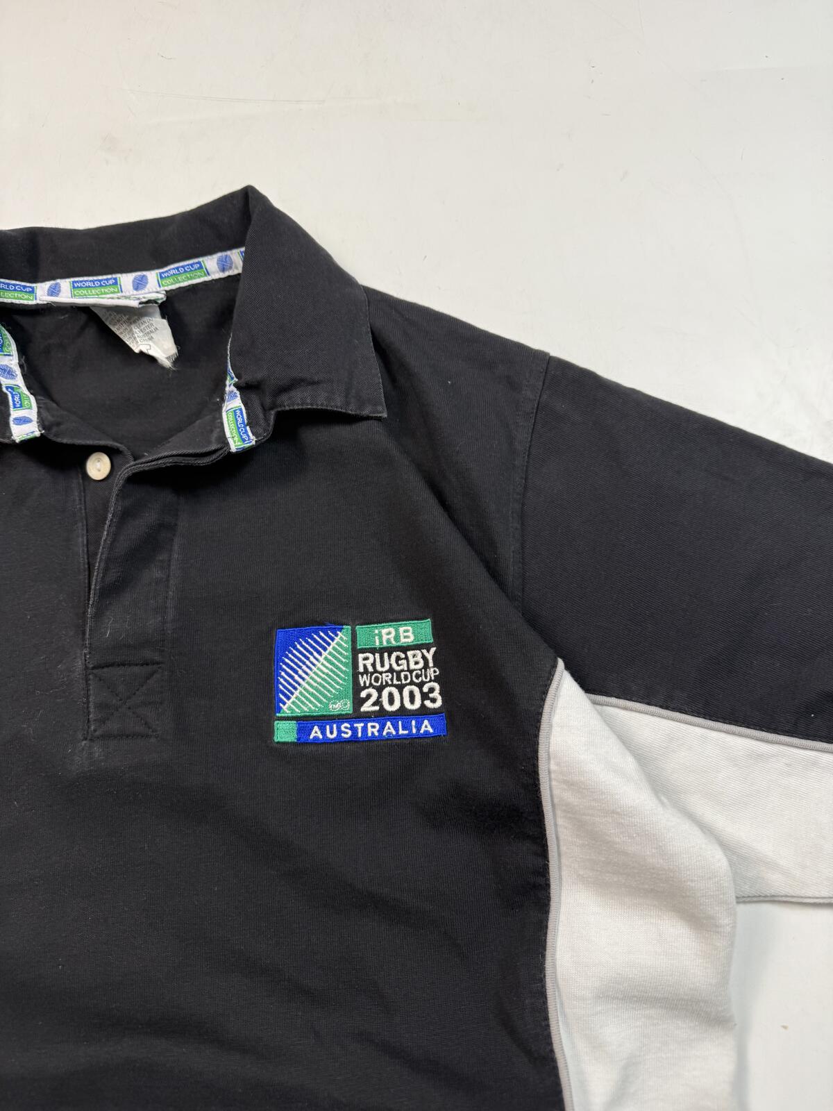 Vintage New Zealand 2003 world cup rugby union shirt (S)