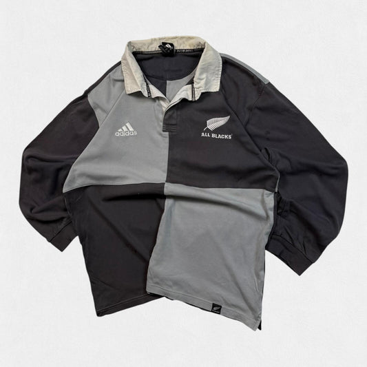 Vintage 2000s New Zealand Adidas rugby union shirt (L)