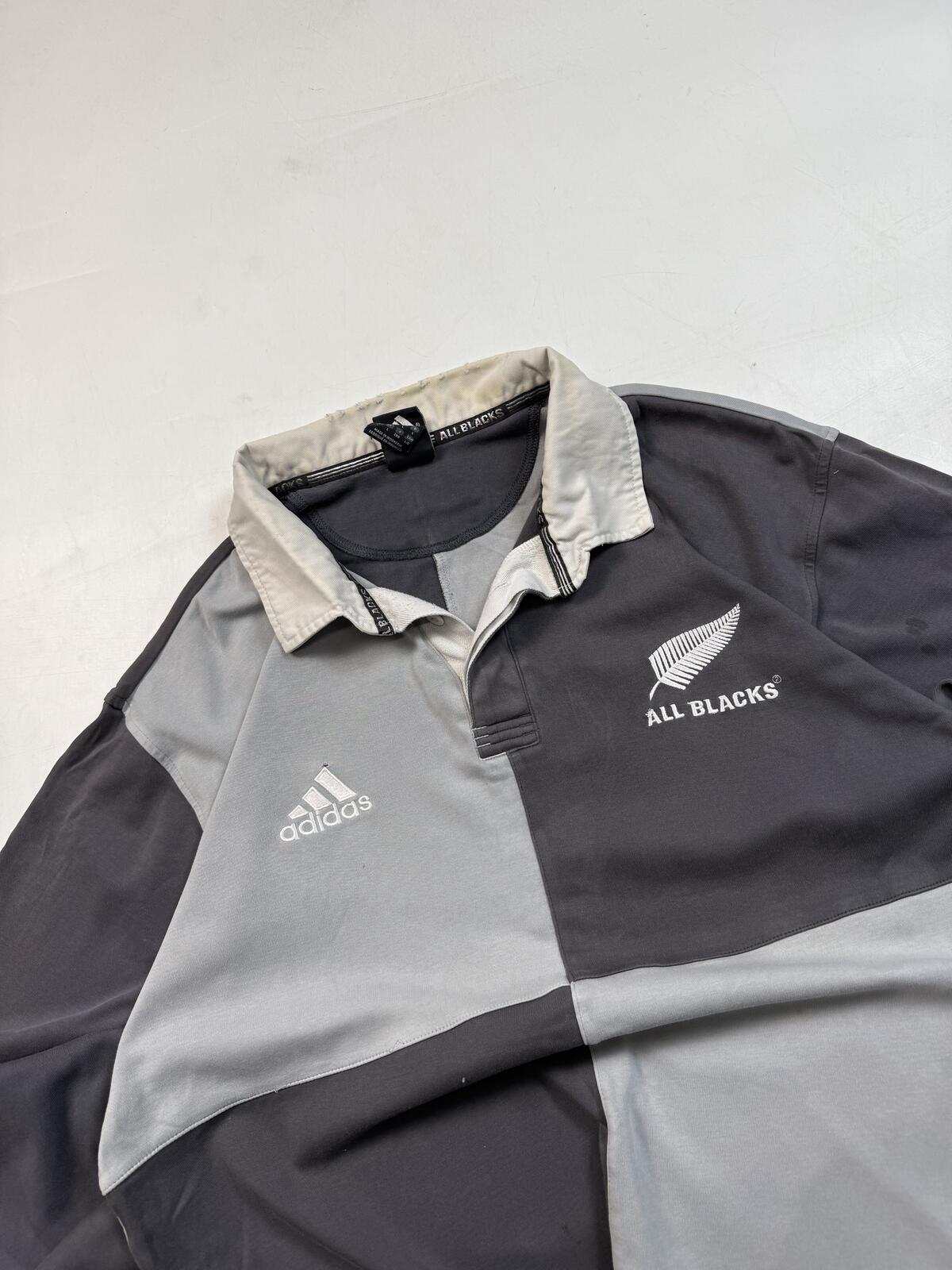 Vintage 2000s New Zealand Adidas rugby union shirt (L)