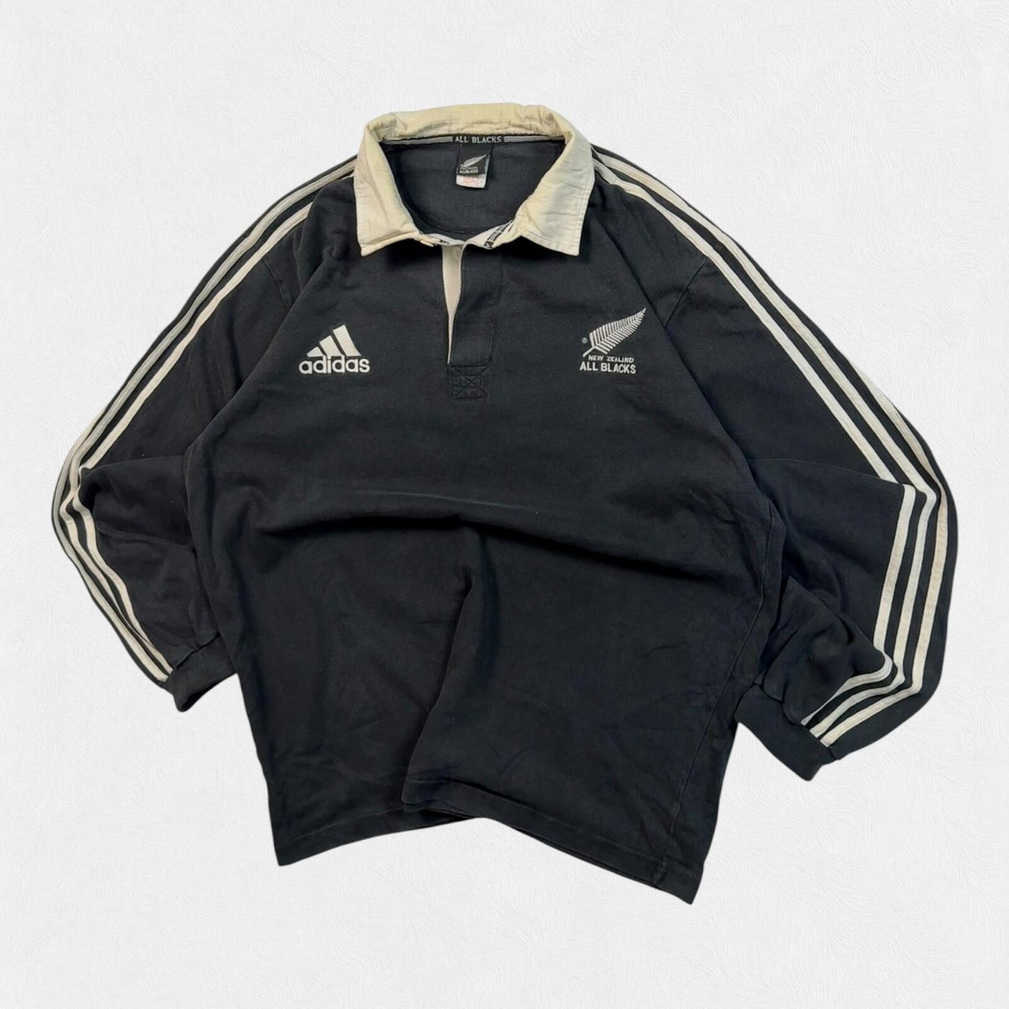 Vintage New Zealand all blacks 1999/00 Adidas rugby shirt (XL)