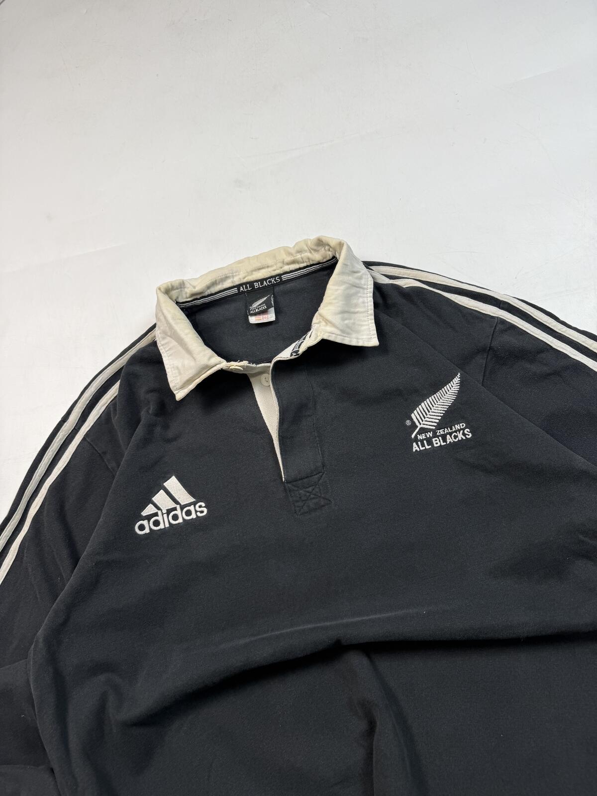 Vintage New Zealand all blacks 1999/00 Adidas rugby shirt (XL)