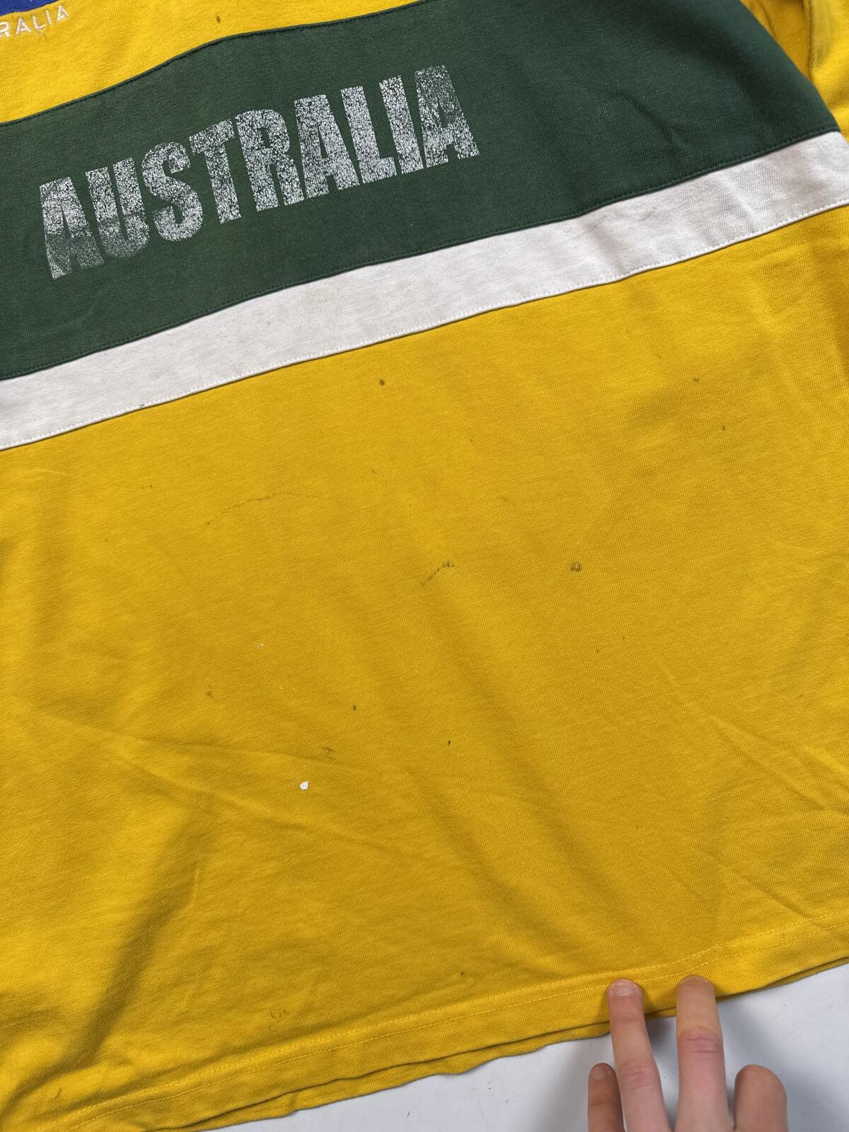Vintage Australia 2003 world cup rugby union shirt (L)