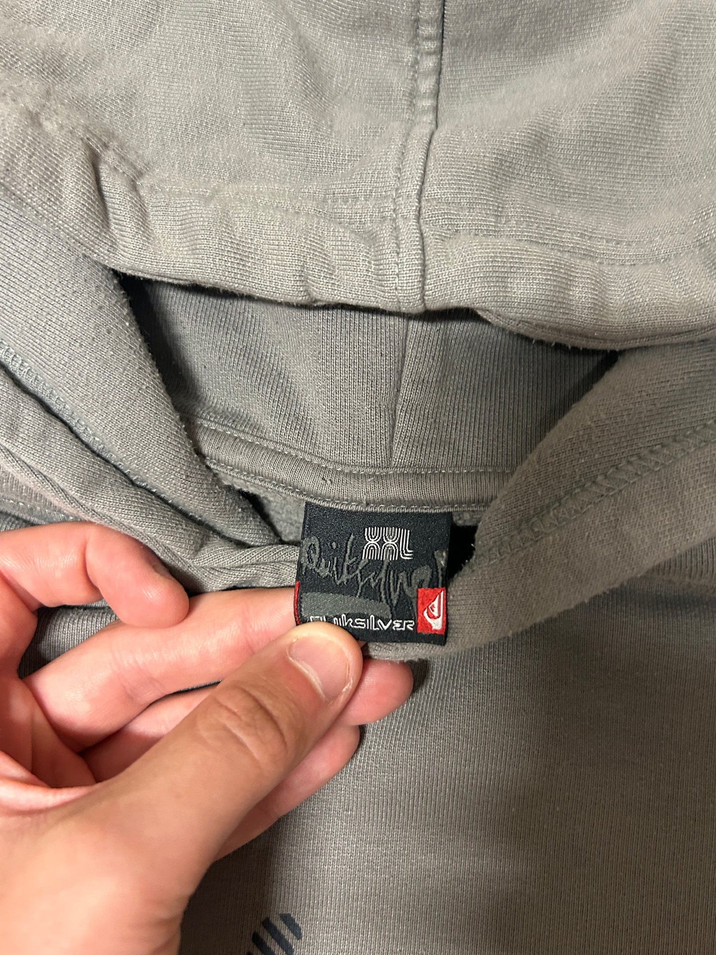 Vintage Quiksilver spell out hoodie (XXL)