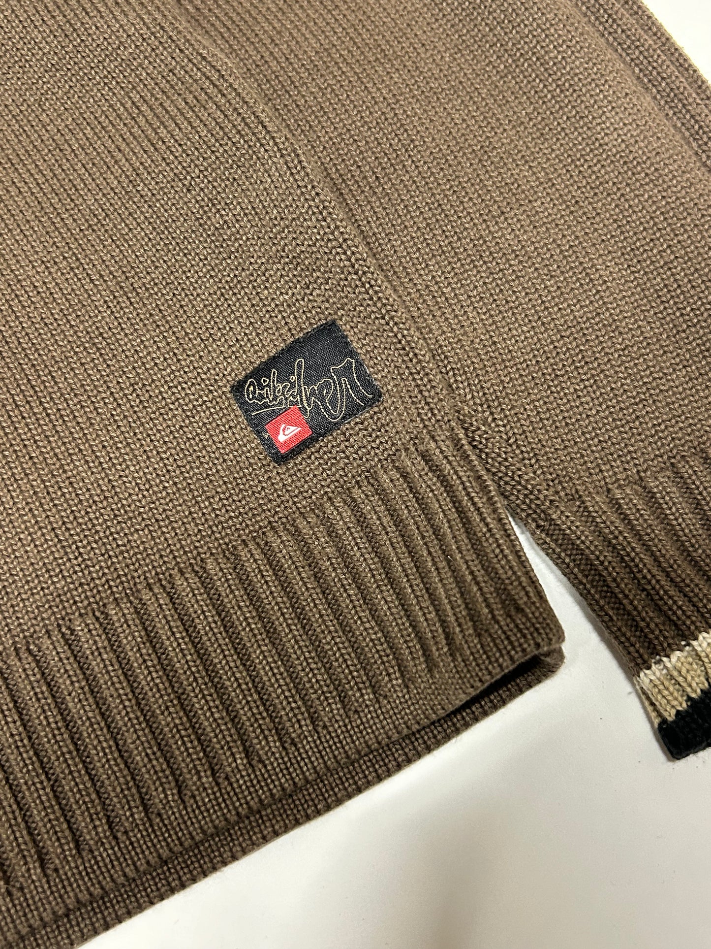 Vintage Quiksilver turtleneck knit sweater (M)