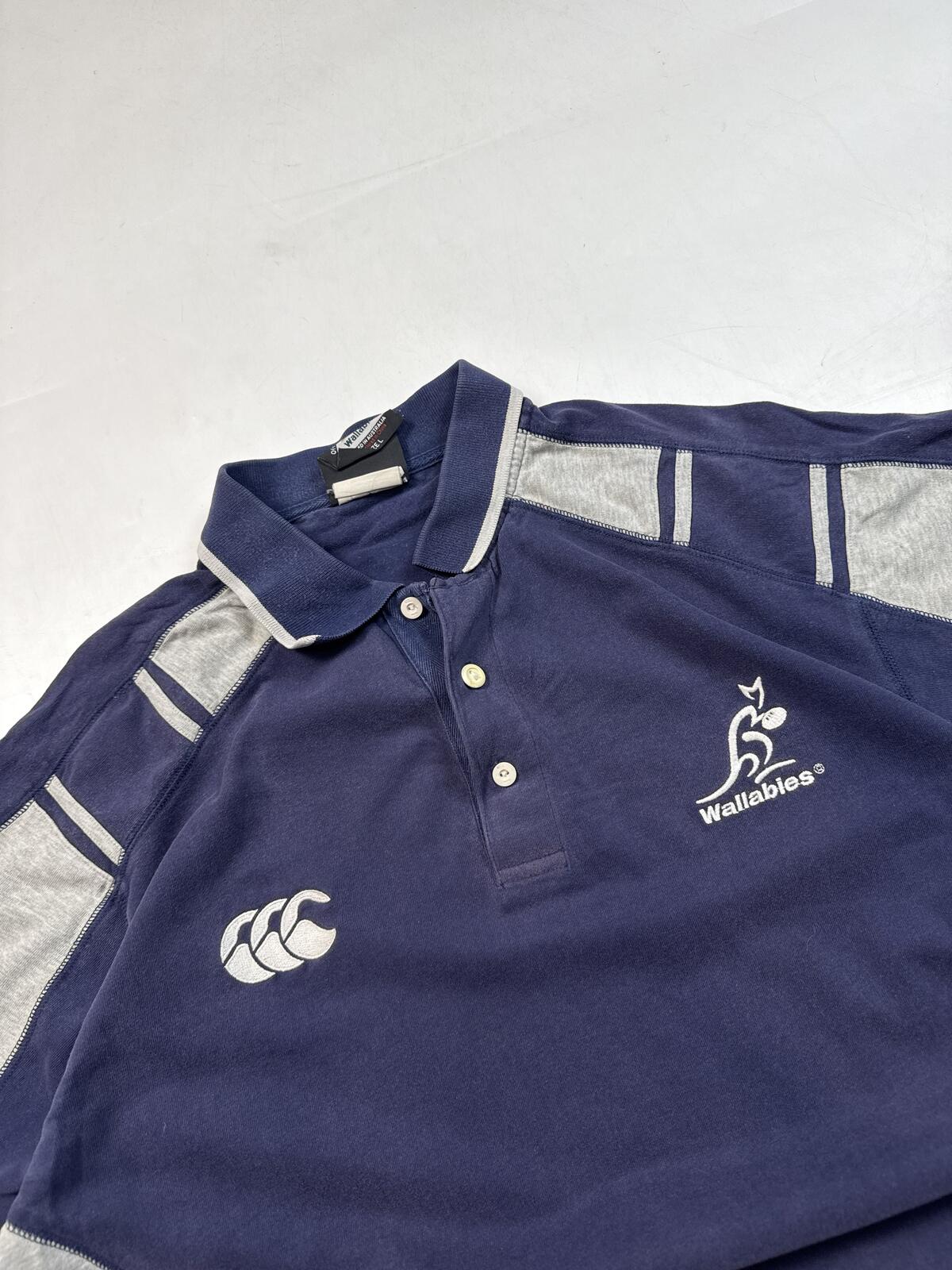 Vintage Australia 2002/03 Canterbury supporters rugby shirt (L)