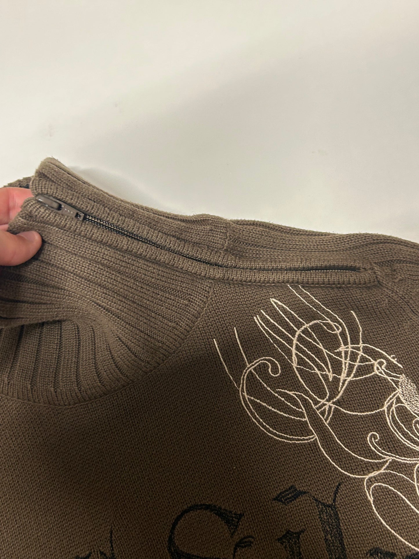 Vintage Quiksilver turtleneck knit sweater (M)