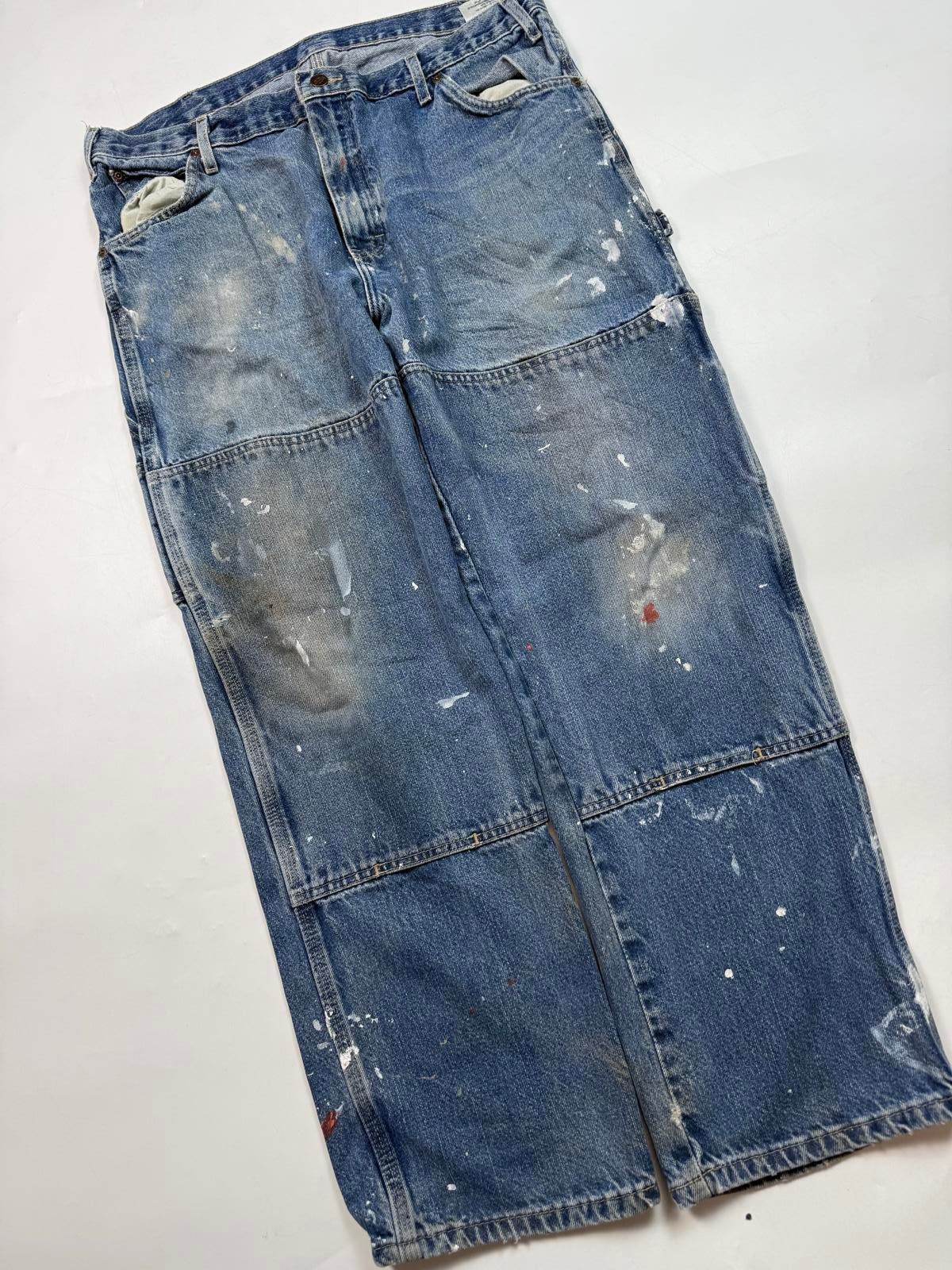 Dickies double knee baggy carpenter jeans (W36)