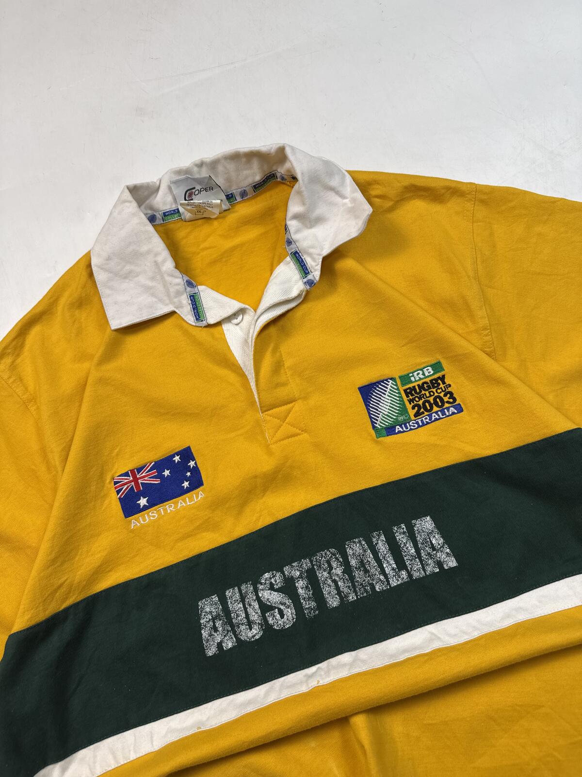 Vintage Australia 2003 world cup rugby union shirt (XXL)