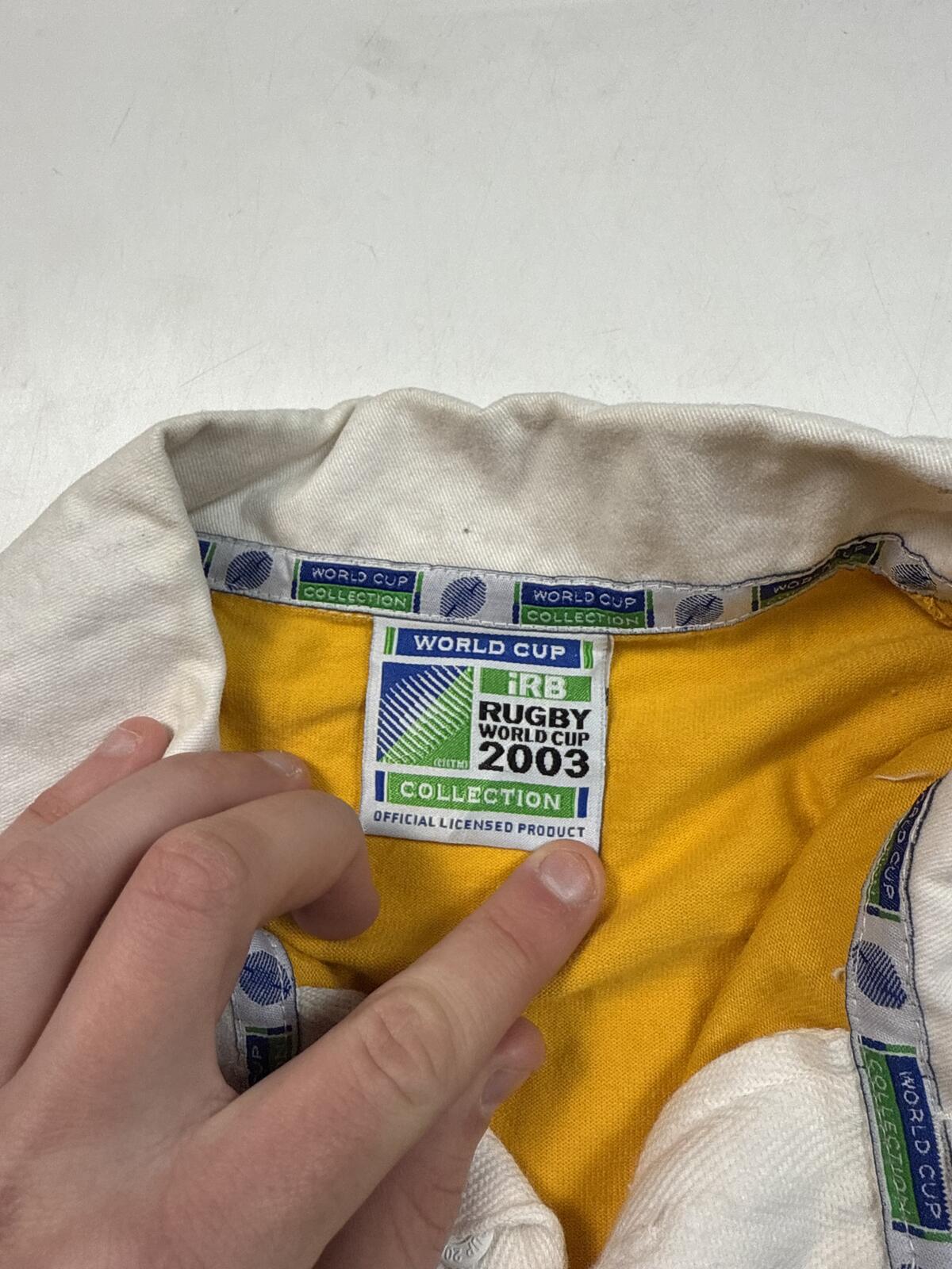 Vintage Australia 2003 world cup rugby union shirt (XXL)