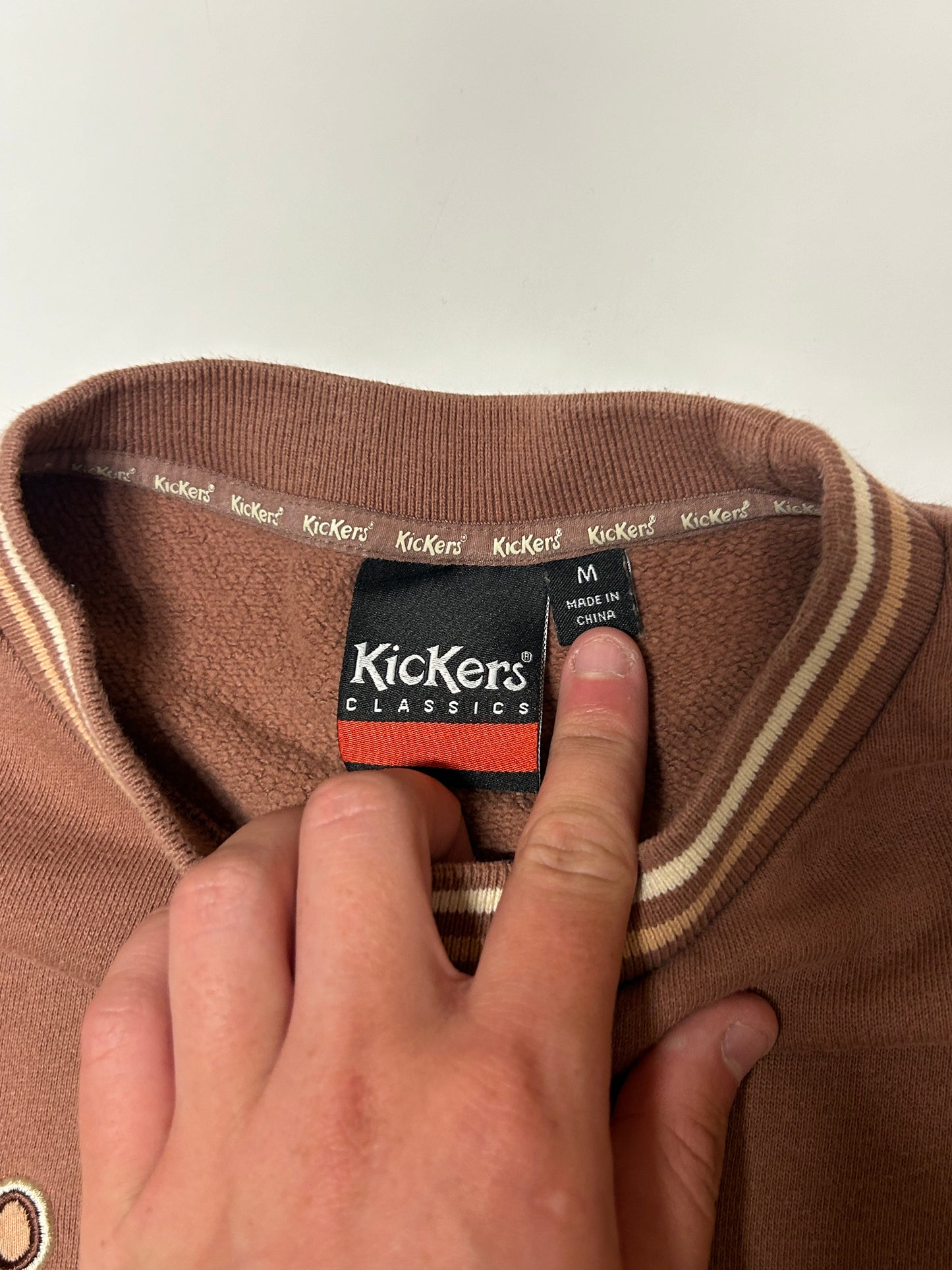 Vintage Kickers spell out sweatshirt (M)