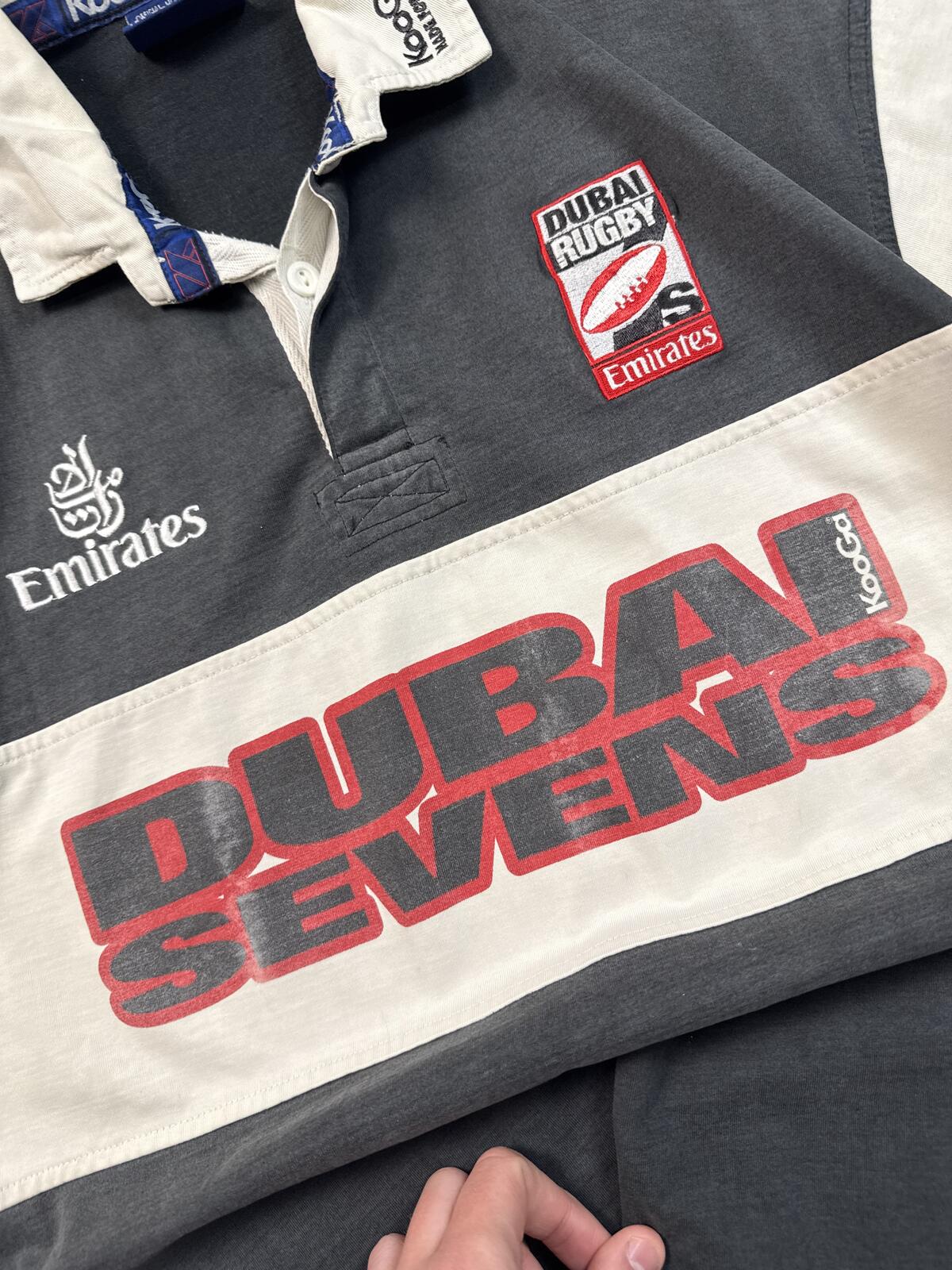 Vintage Dubai Sevens Kooga rugby shirt (XL)