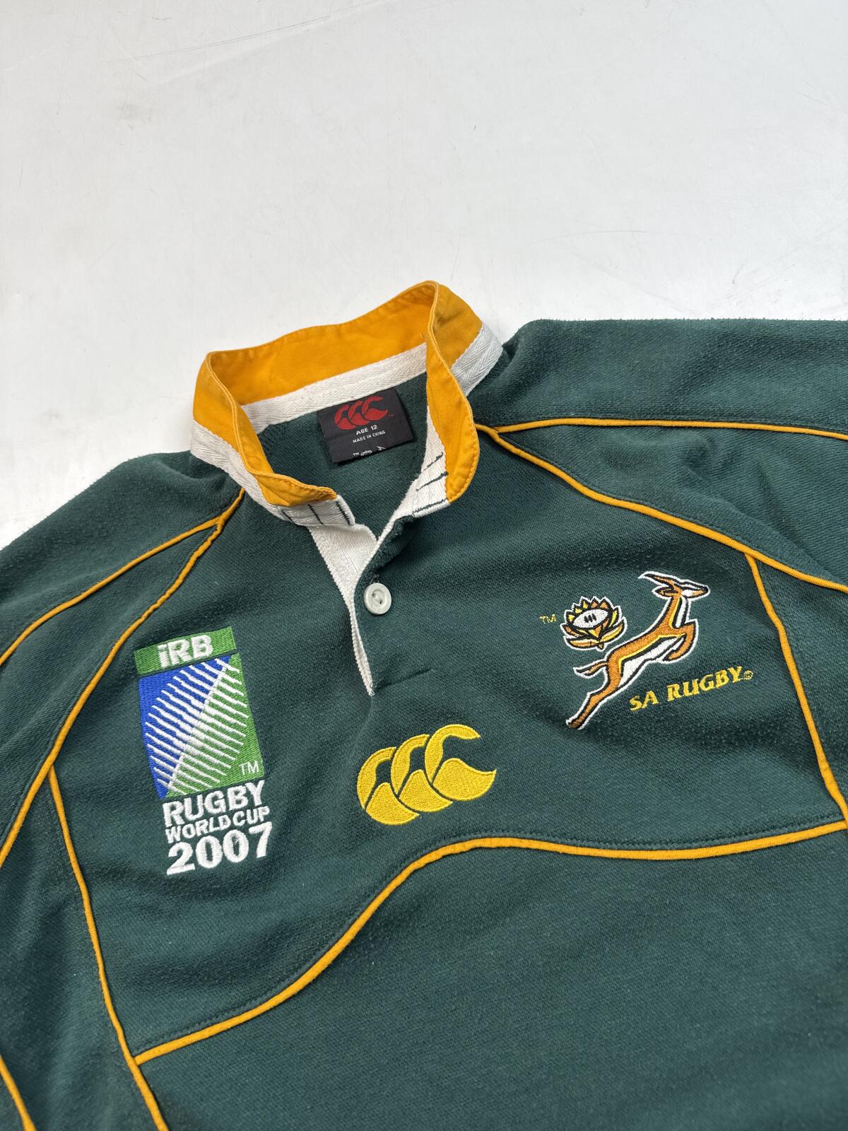 Vintage South Africa 2007 world cup Canterbury rugby shirt (12)