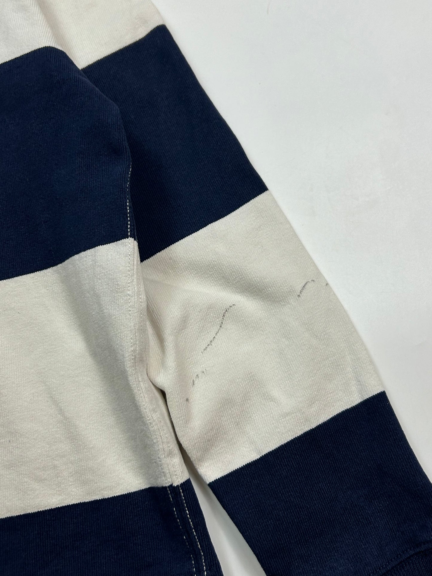 Vintage 90s Polo Ralph Lauren striped rugby polo shirt (S)