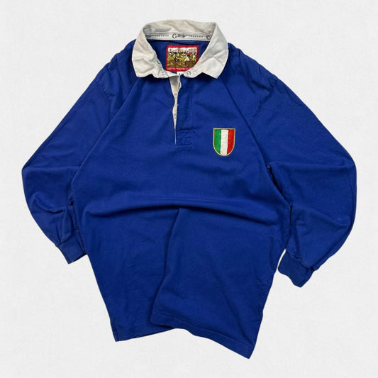 Vintage 90s Italy Cotton Traders rugby union shirt (M)