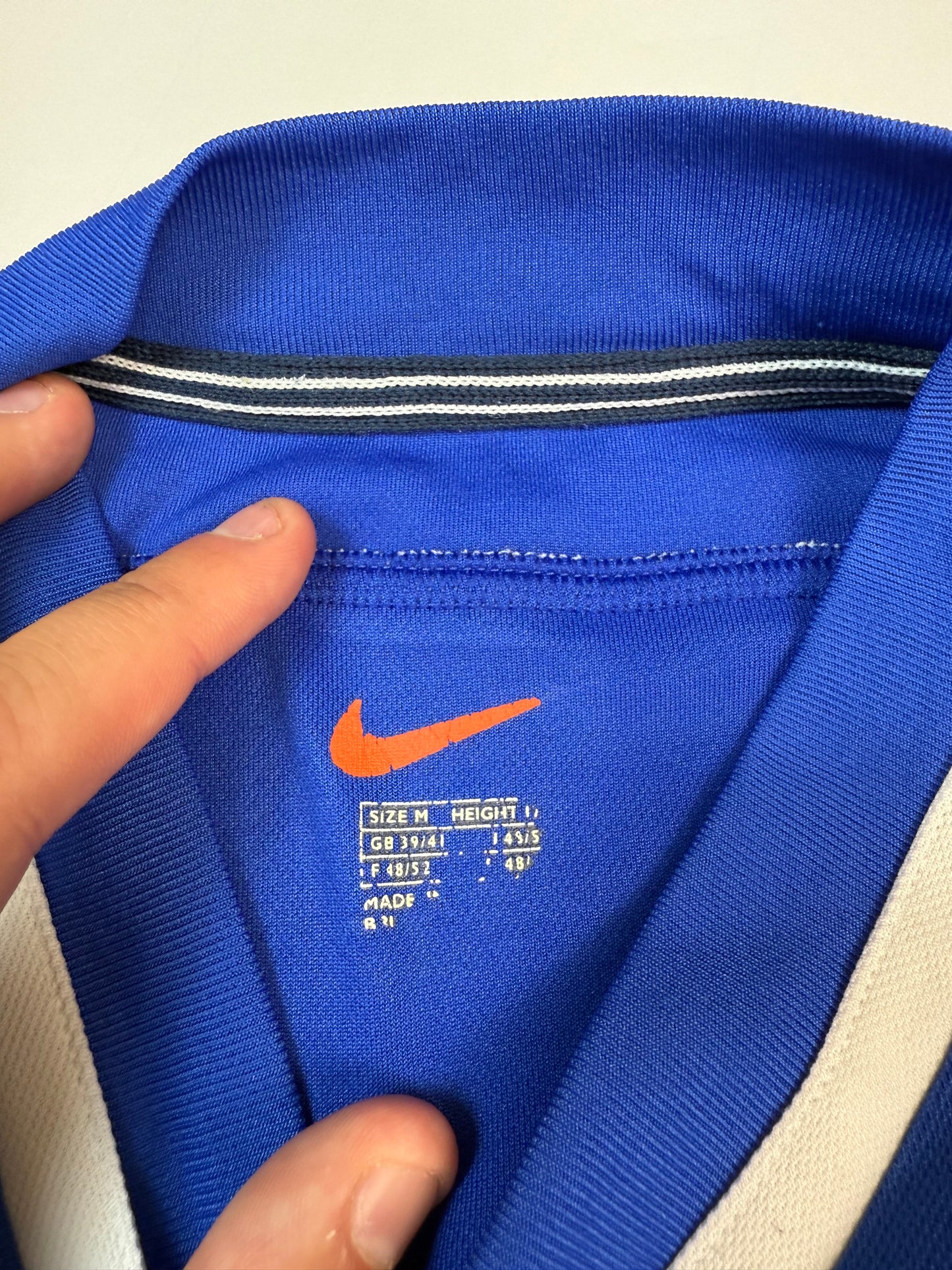Vintage Rangers 1999-01 Nike home football shirt (M)
