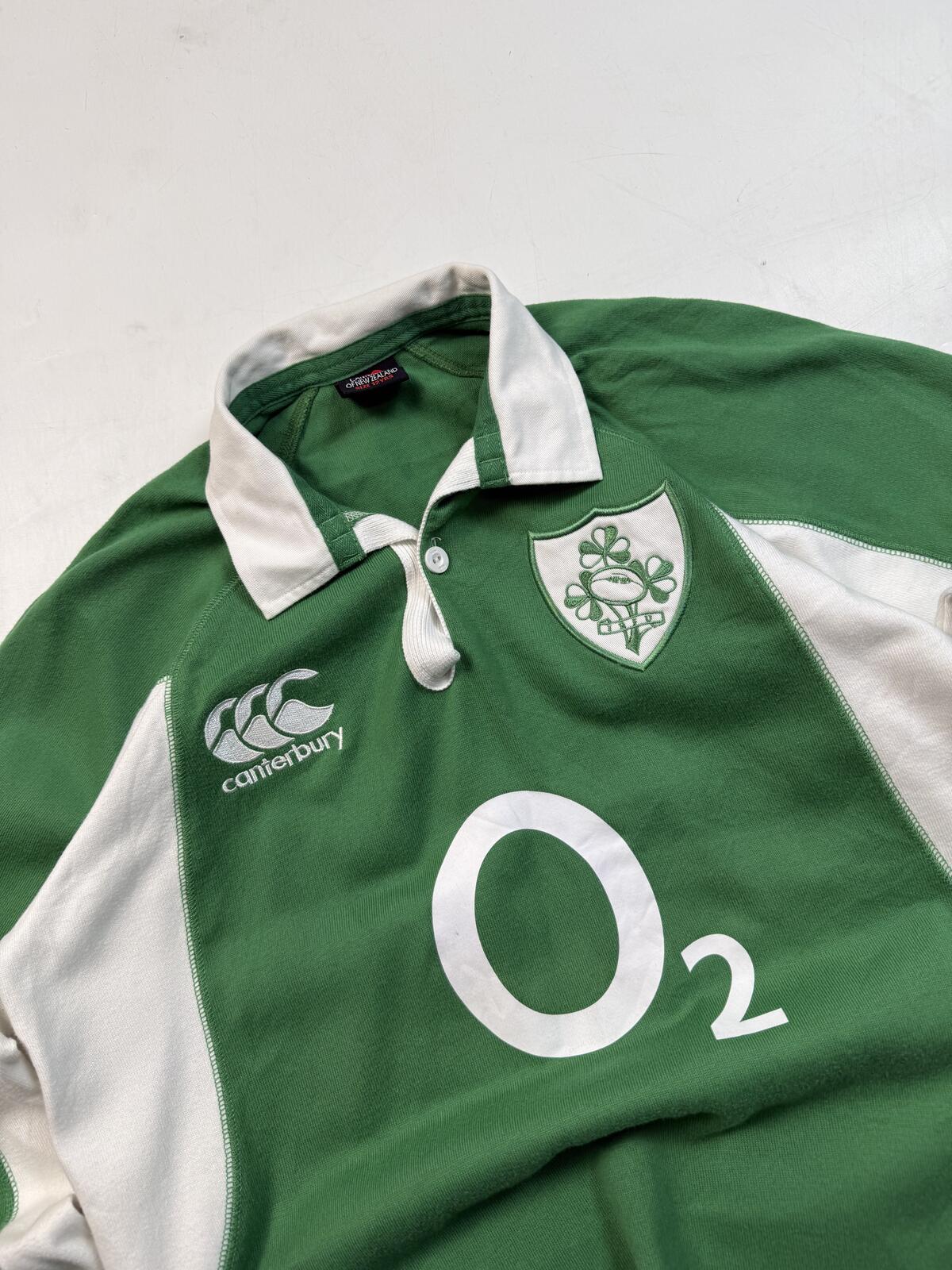 Vintage Ireland 2006/07 Canterbury rugby union shirt (12)
