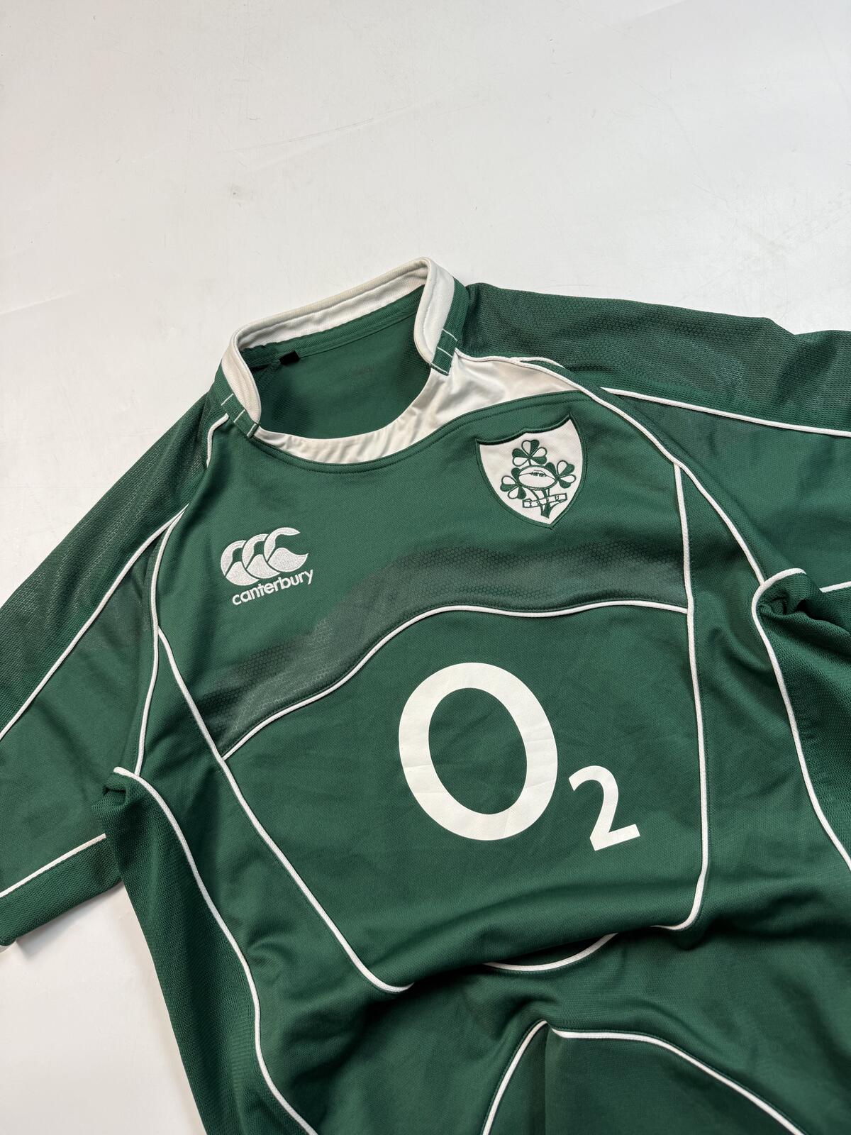 Vintage Ireland 2007/08 Canterbury rugby shirt (XL)