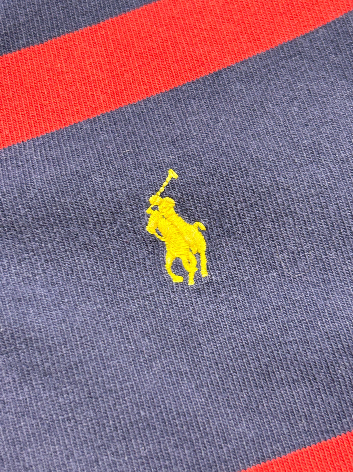 Polo Ralph Lauren striped rugby polo shirt (M)