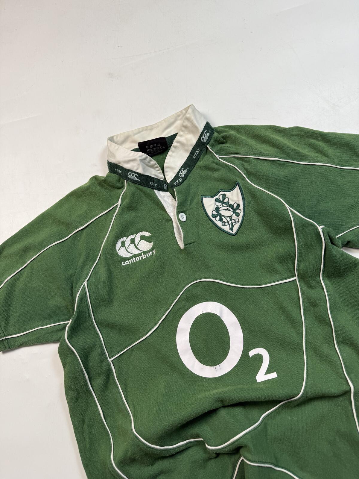 Vintage Ireland 2007/08 Canterbury rugby shirt (L)